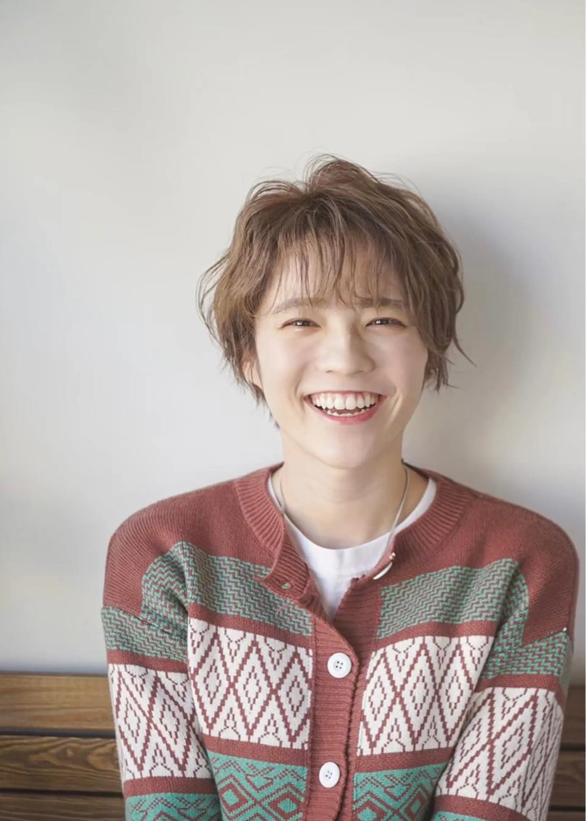 ショート 骨格/顔タイプ/ パーソナルカラー菅原のヘアスタイル