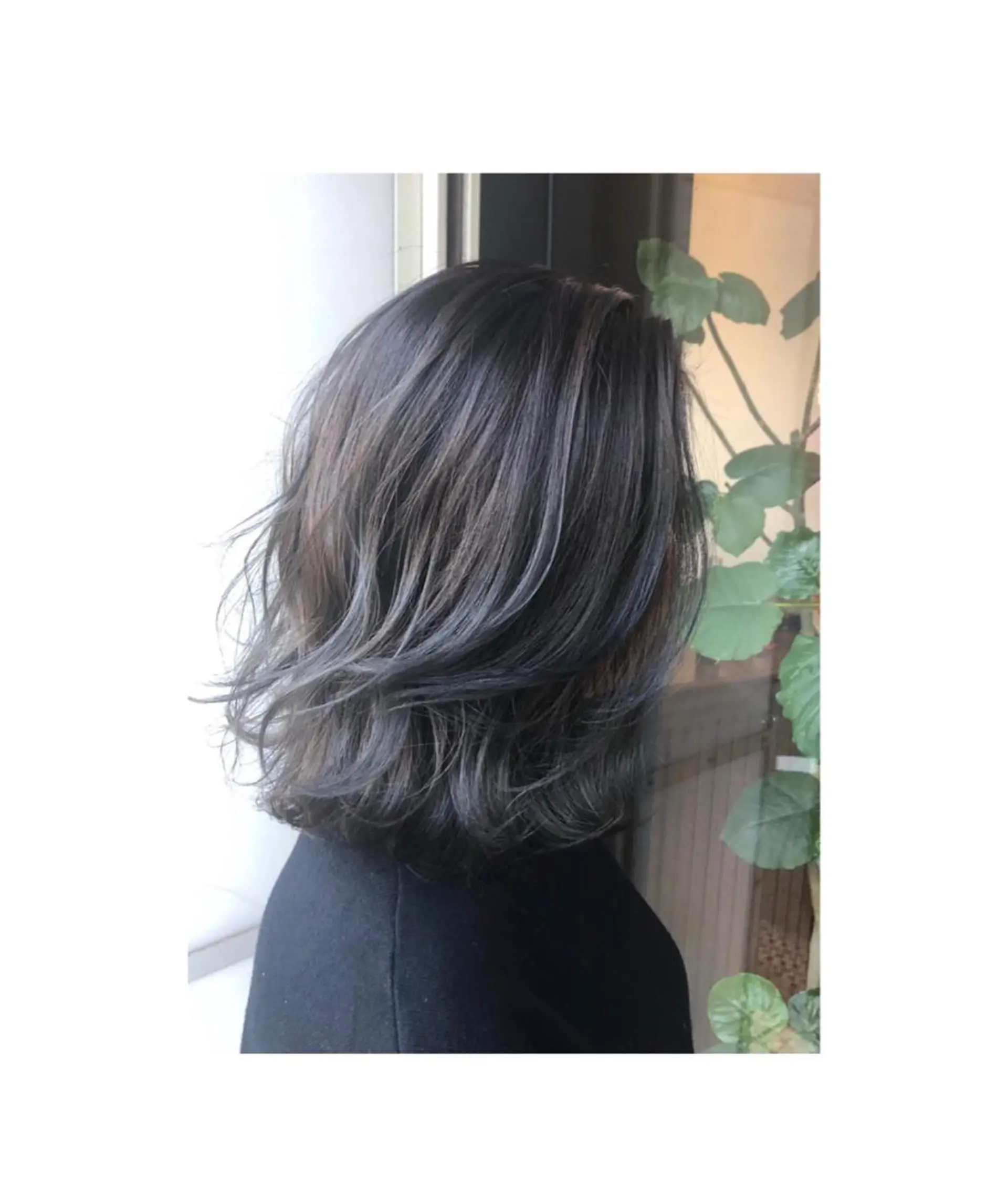ミディアム カラー あらい なつみのヘアスタイル