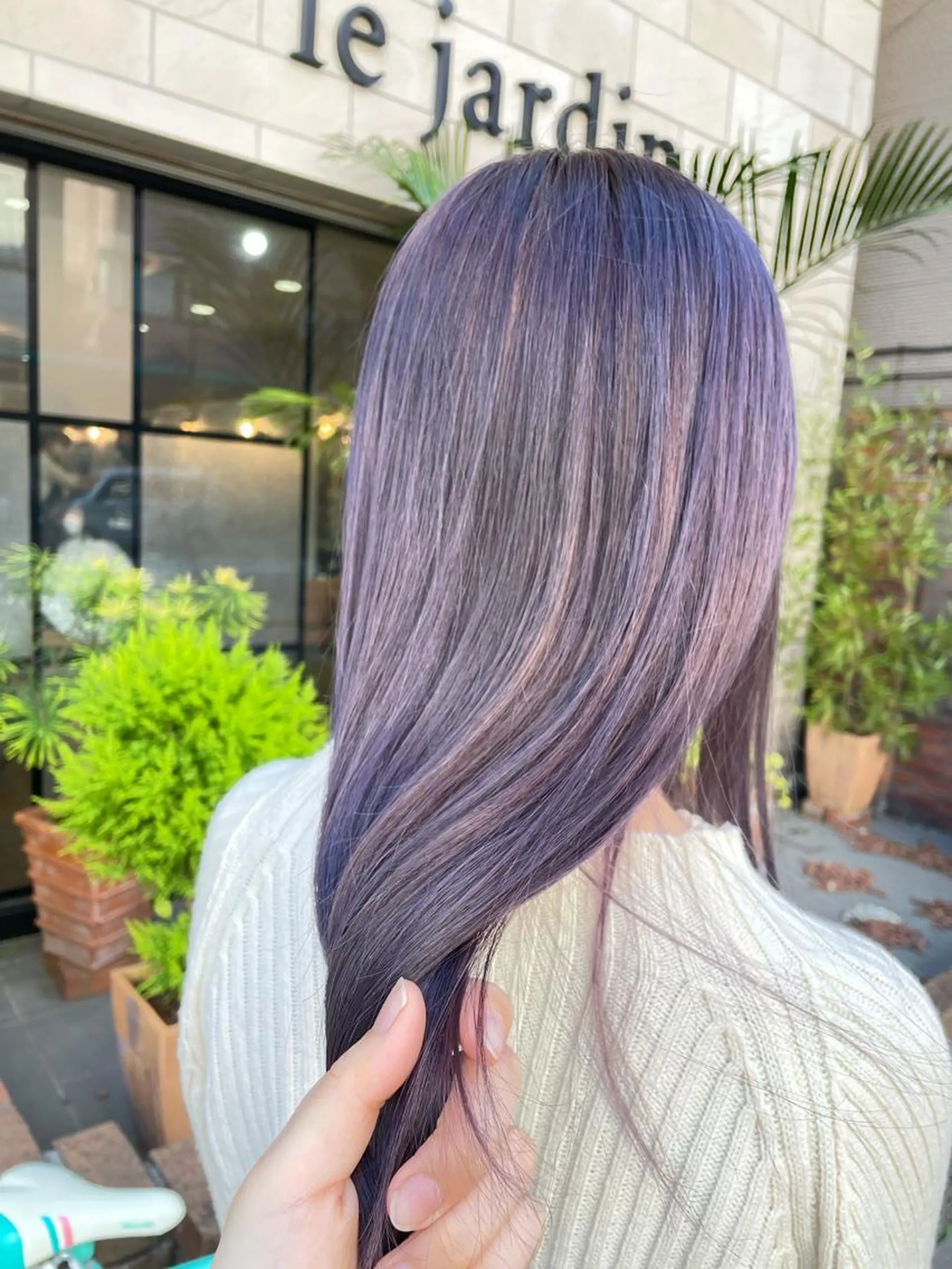 ロング カラー カット ヘアカラー トリートメント SHIAN橋本店 おぐちまほのヘアスタイル