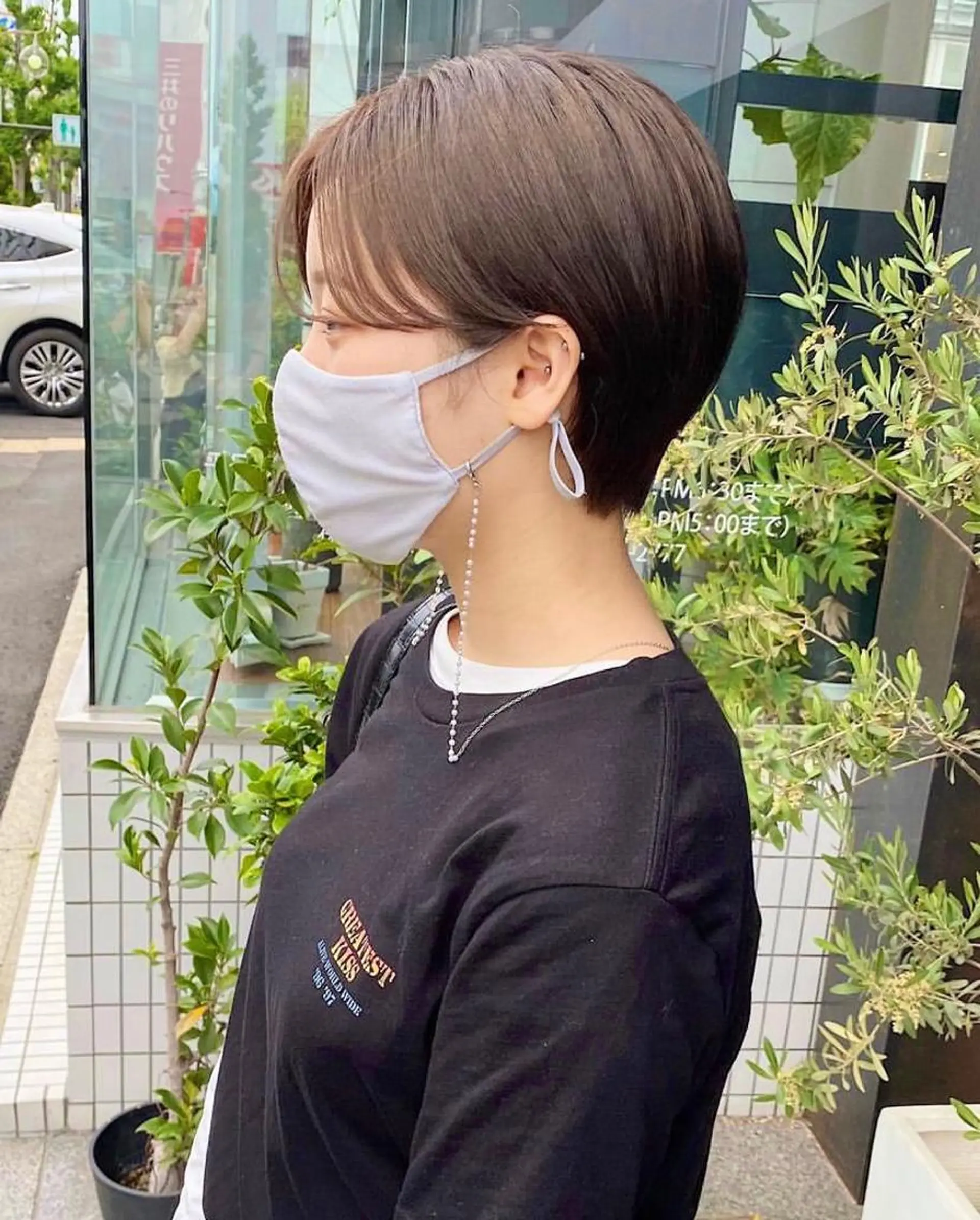 ショート ハンサムショート ショートヘア momoka /ショート/ボブのヘアスタイル