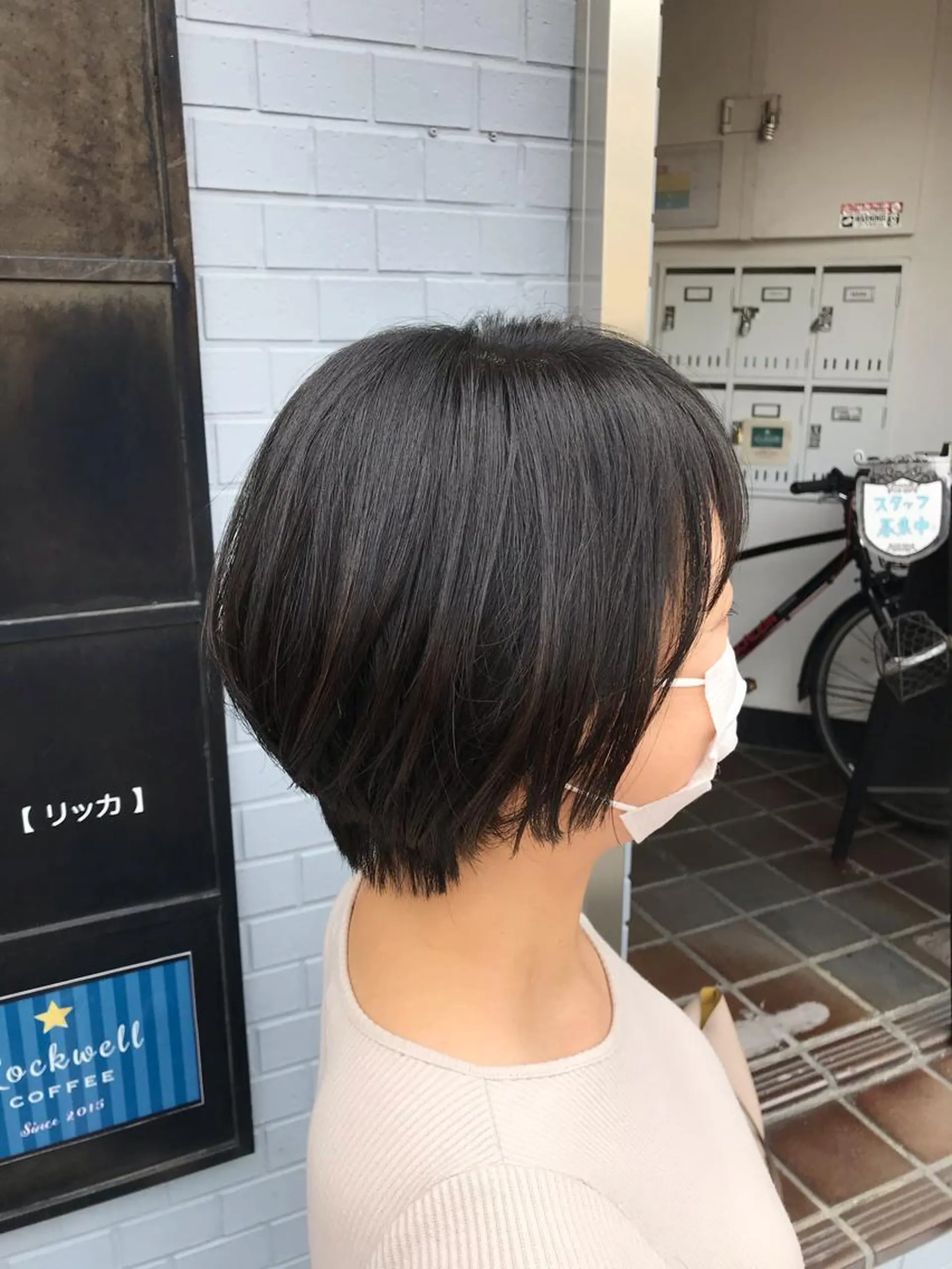 ショート カット ヘアカラー トリートメント newi 天王寺　 masakoのヘアスタイル