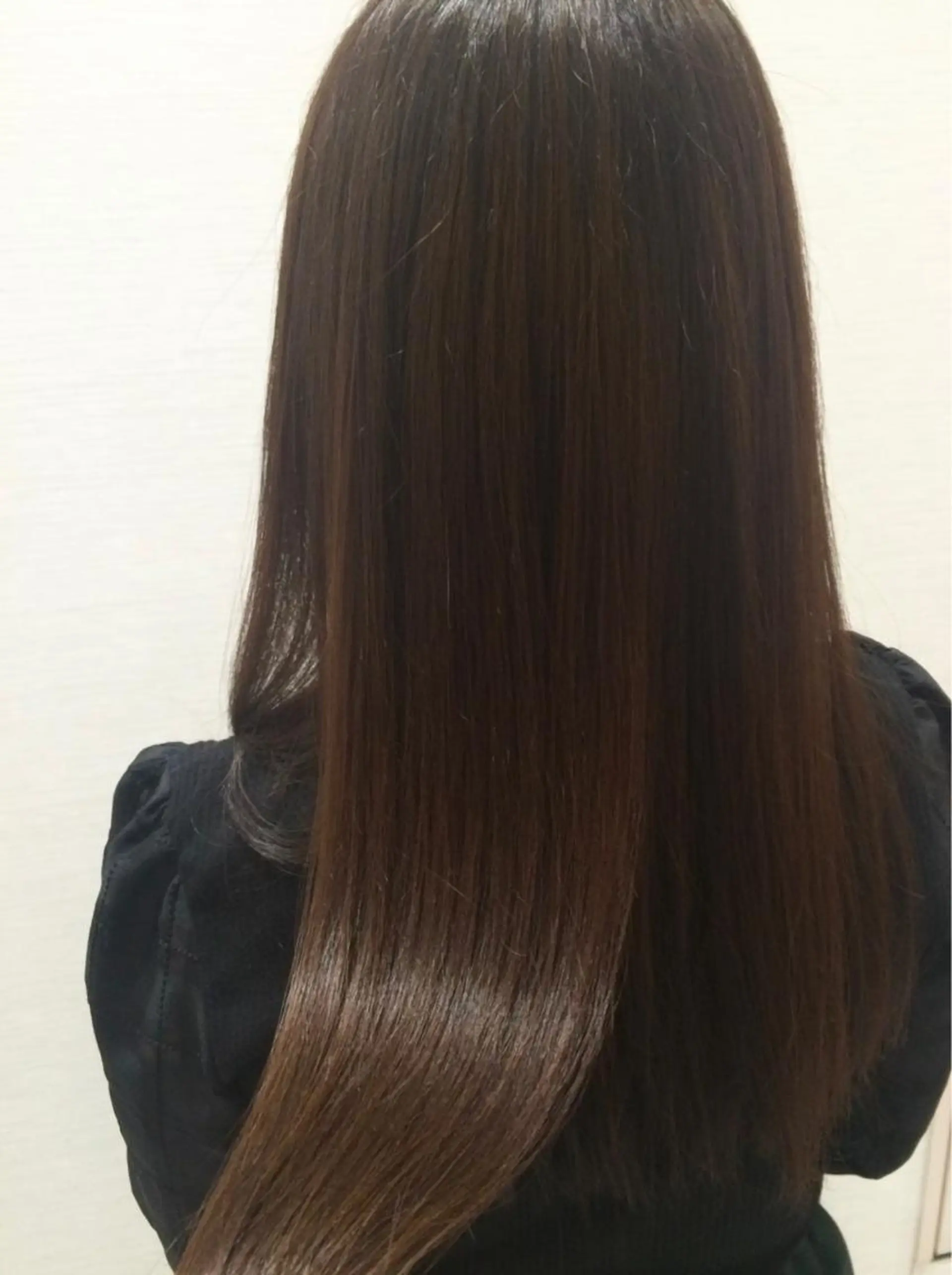 ロング パーマ ストレートパーマ 縮毛矯正 トリートメント 蓮見  友里のヘアスタイル