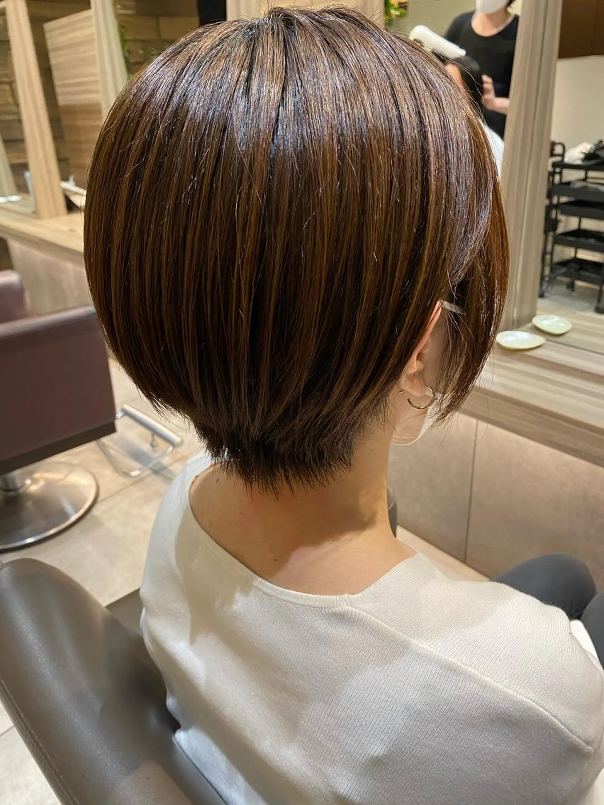 ショート ショートヘア カット 川越 輝梨奈のヘアスタイル