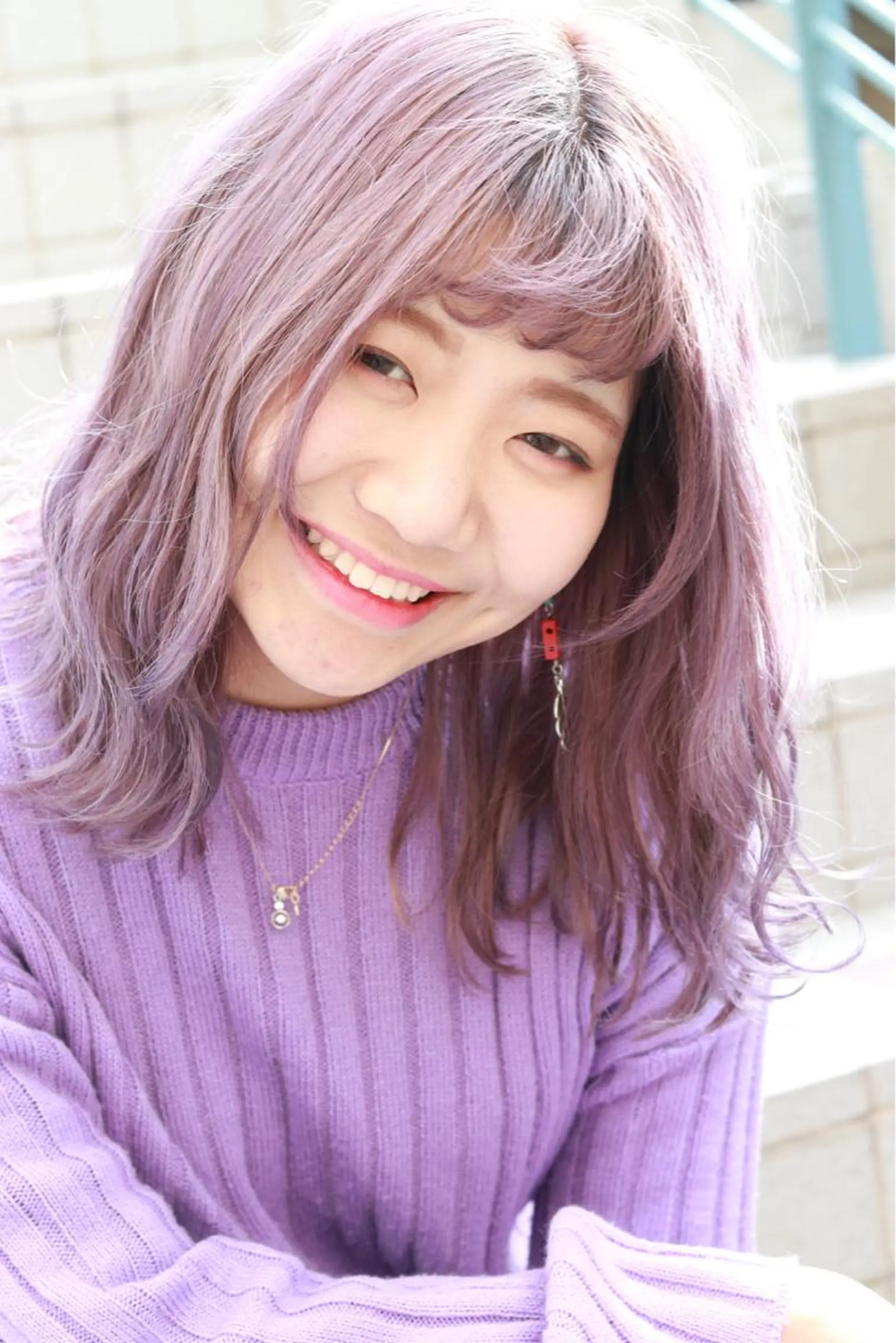 セミロング 杉若 利彦のヘアスタイル