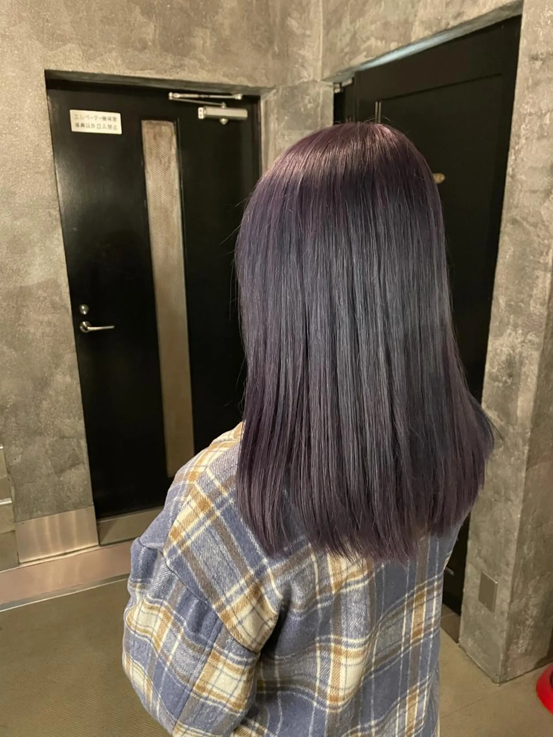 セミロング カラー ヘアカラー トリートメント 🦋透明感カラー /ケアブリーチ🦋のヘアスタイル