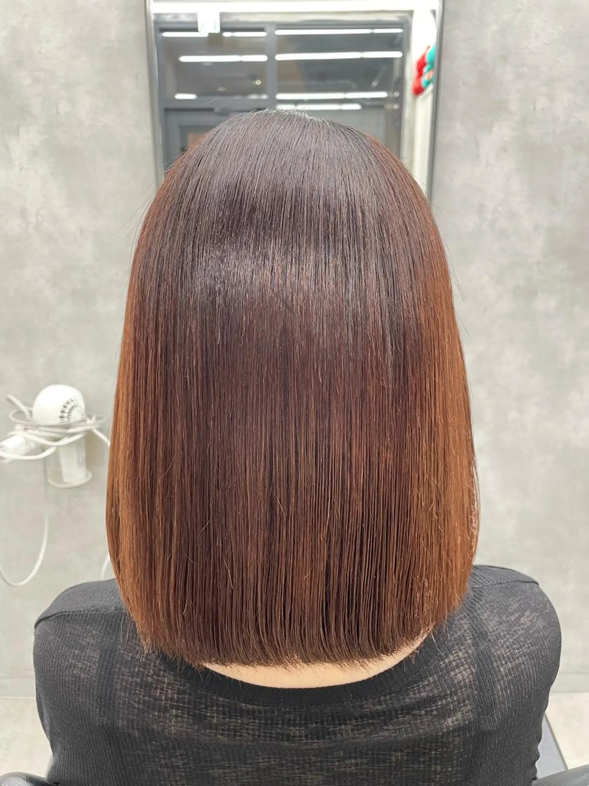 セミロング 髪質改善 縮毛矯正 すぐ巻ける縮毛矯正 🍀勝倉　麗のヘアスタイル