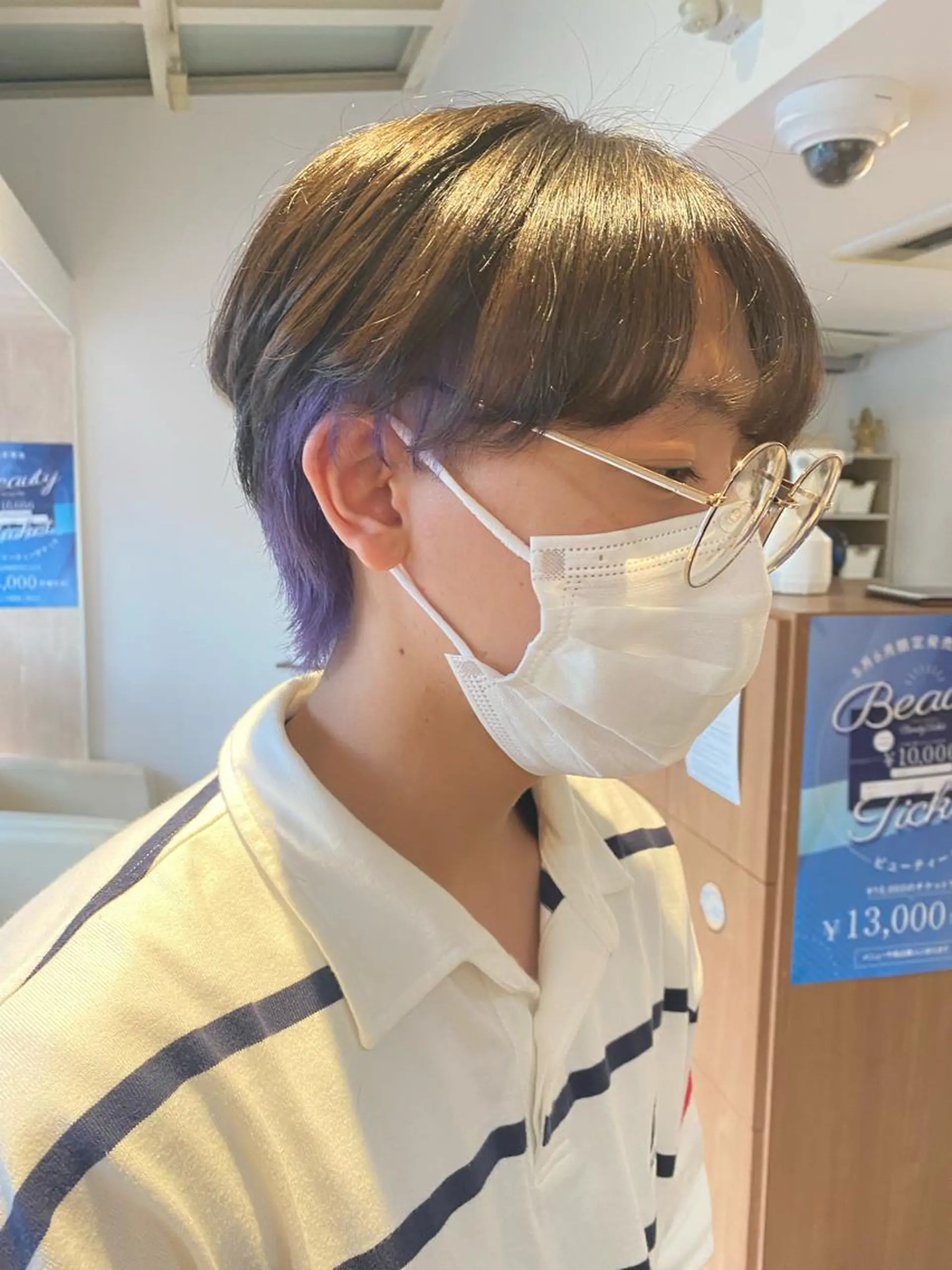 ショート カラー 透明感カラーブリーチ 🌼シゲモトアヤ🌼のヘアスタイル