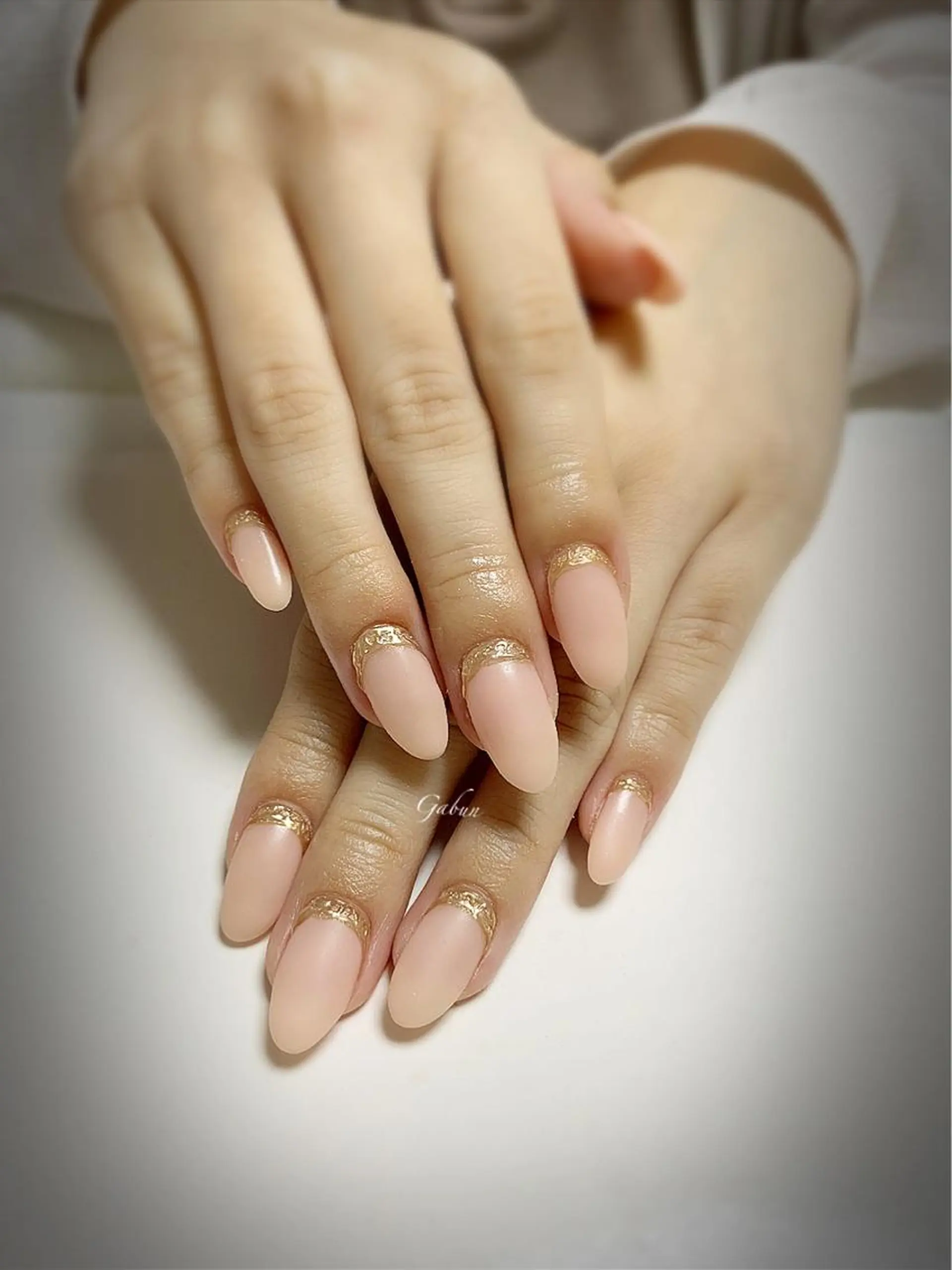 ネイル マットネイル ミラーネイル LOTUS ネイルサロンのネイルデザイン