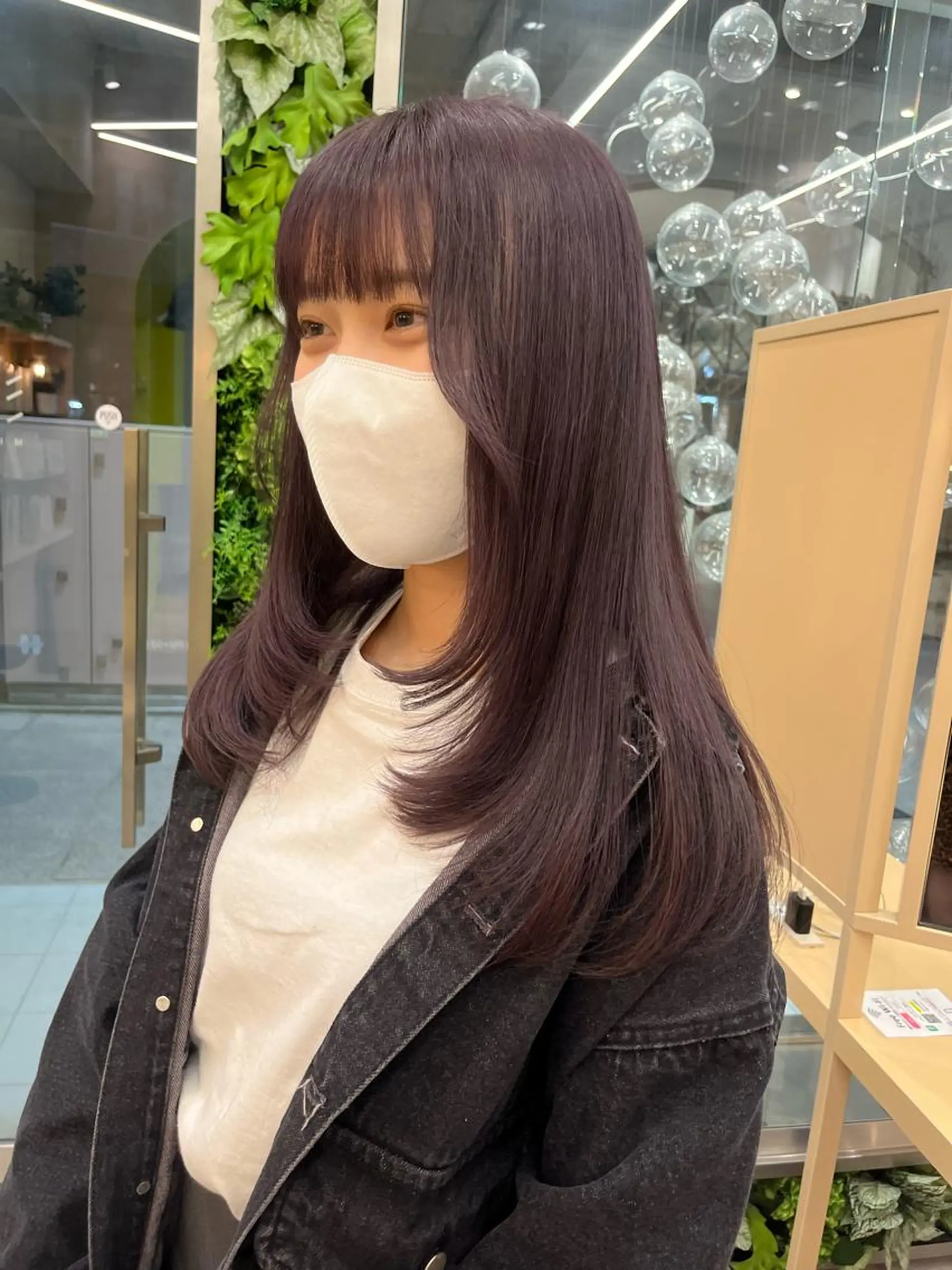 カラー ラベンダーカラー 🟣niw SHUNNA🟣のヘアスタイル