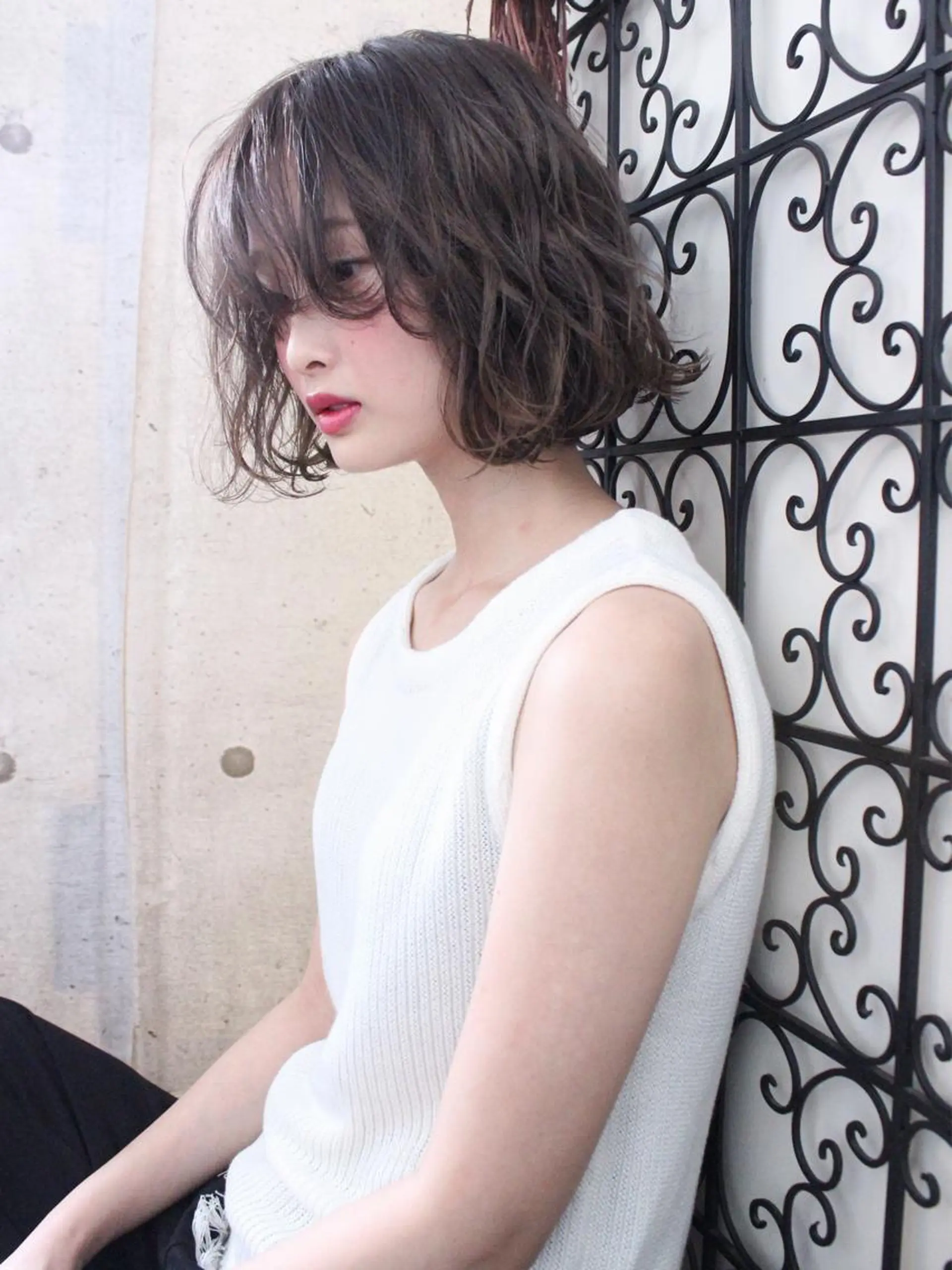 ショート カラー パーマ ooit 【オーイット】のヘアスタイル