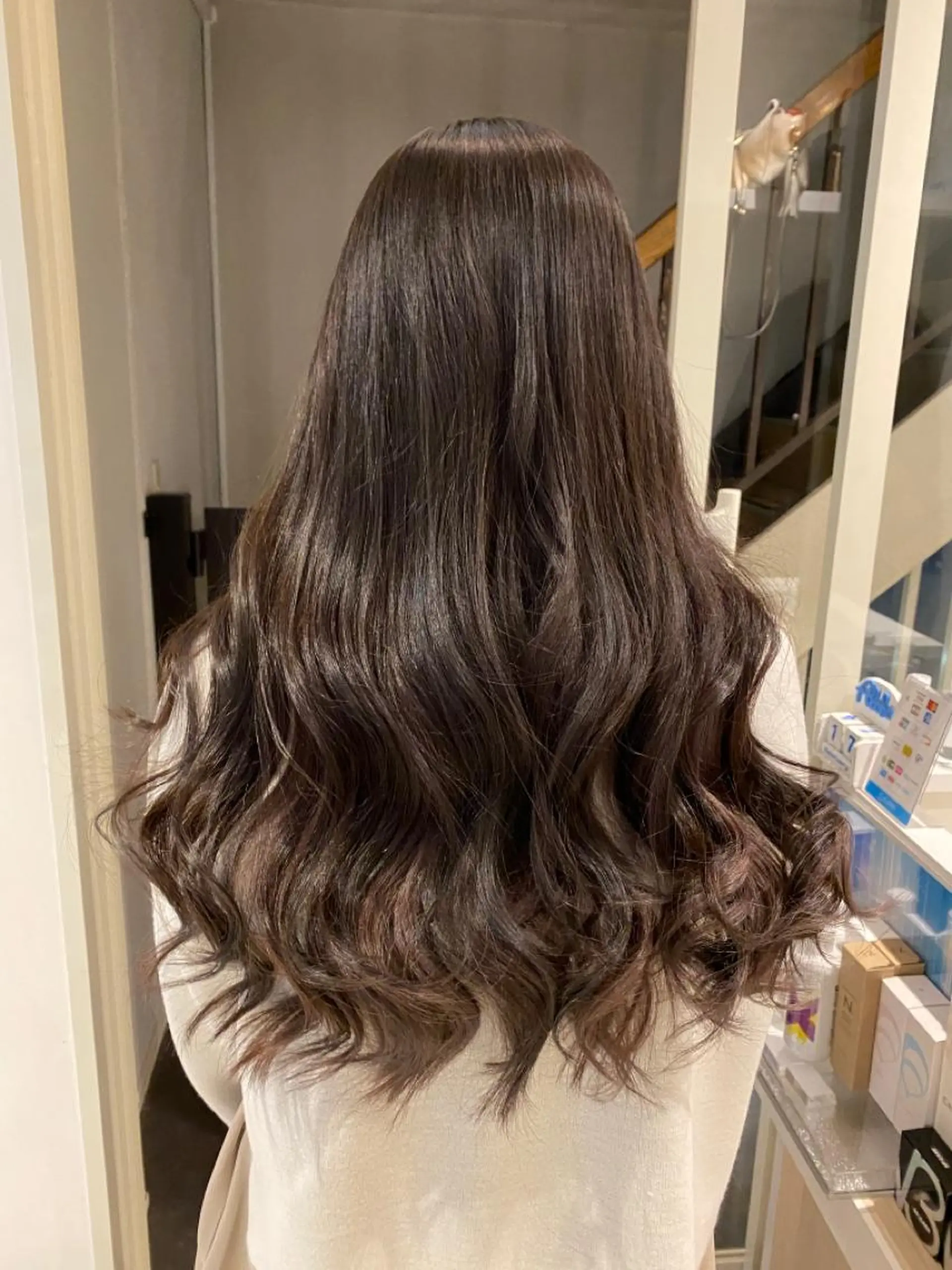 ロング カラー 🌈評価No.1🌈 艶髪カラー❌エクステのヘアスタイル