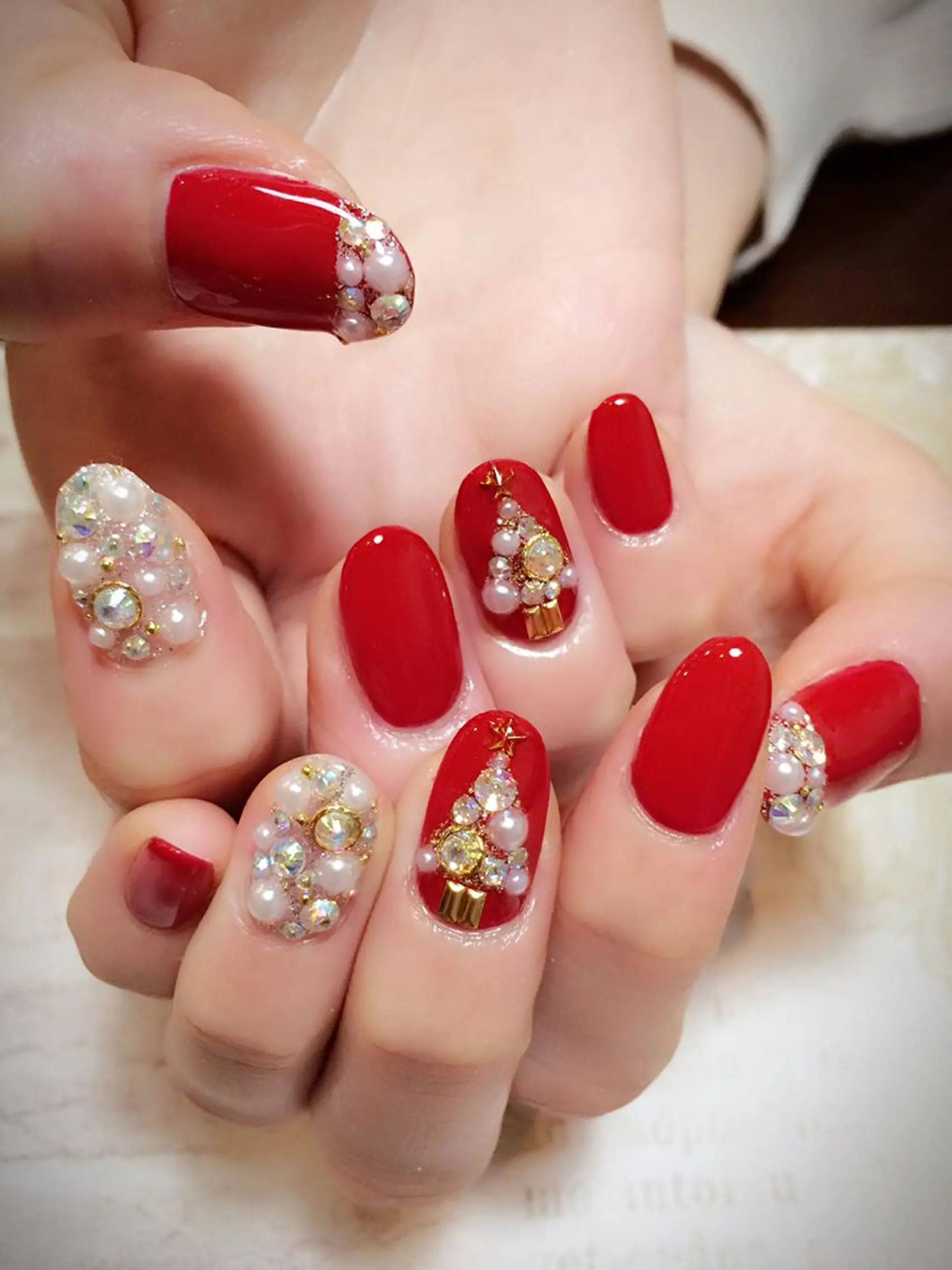 ネイル 冬ネイル クリスマス jdn kayokoのネイルデザイン