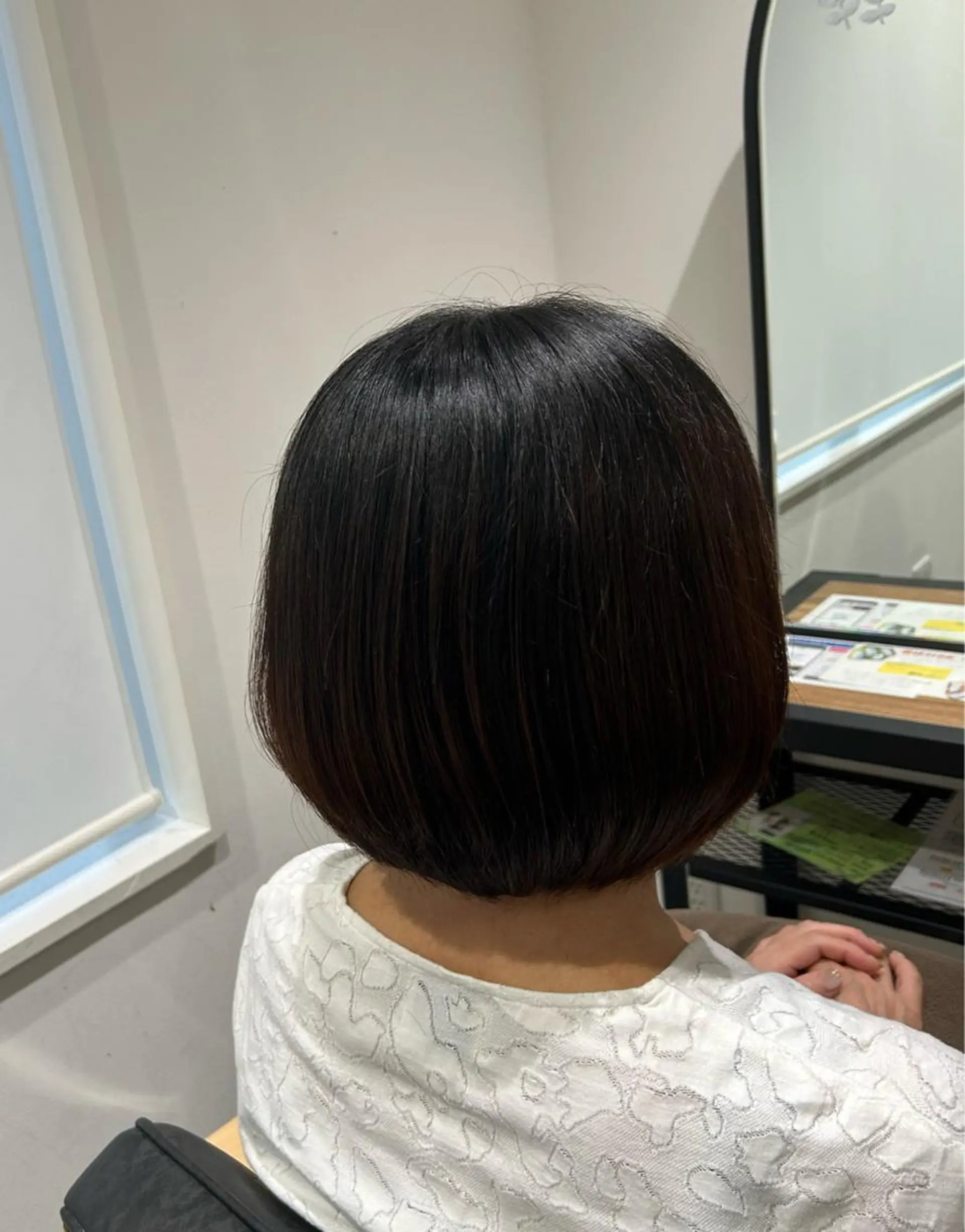 ショート ボブ 片平 帆香のヘアスタイル