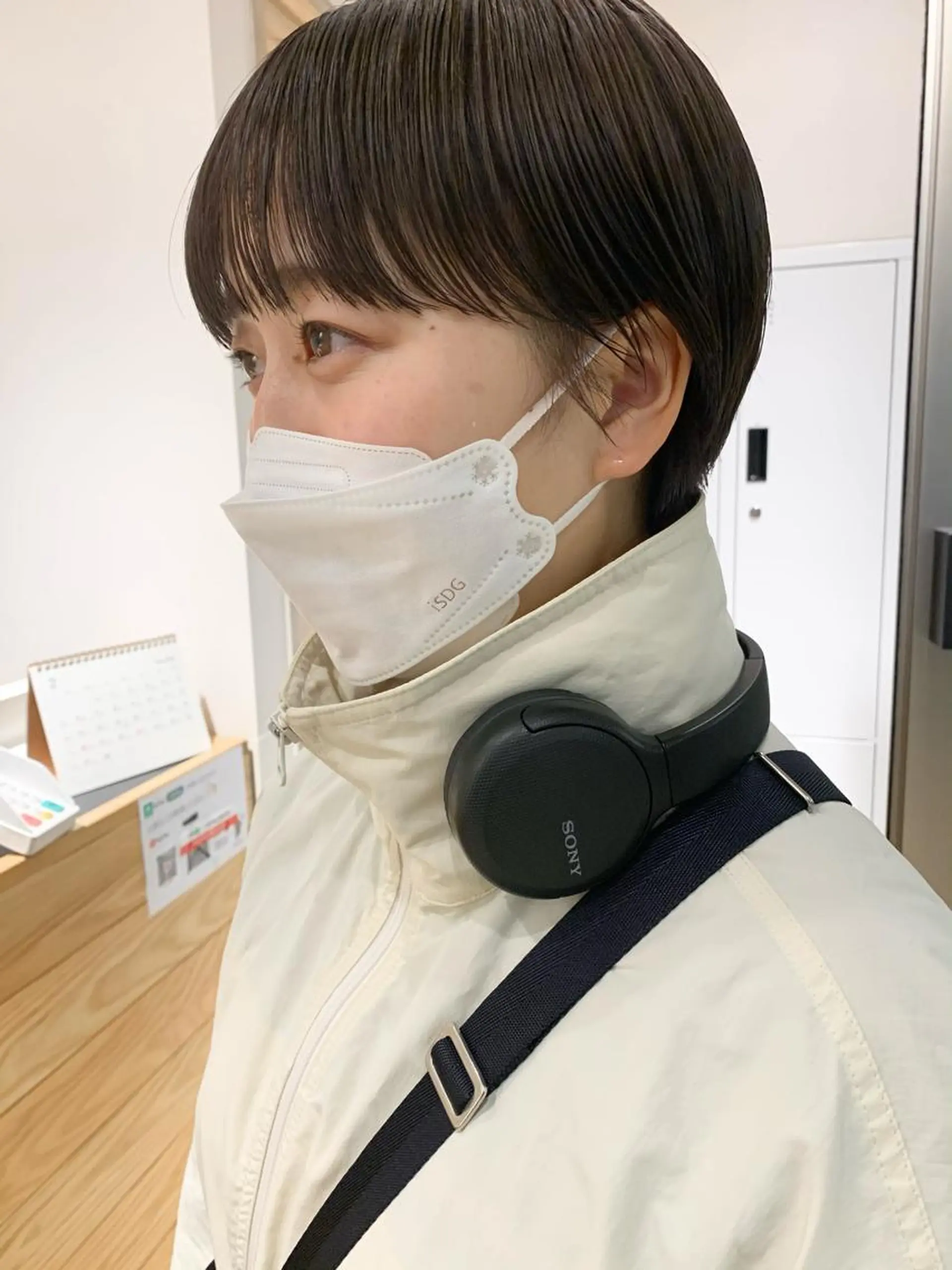 ショート カラー ヘアアレンジ ベージュカラー 🌿ショート🌿 パーマ🌿淳平のヘアスタイル