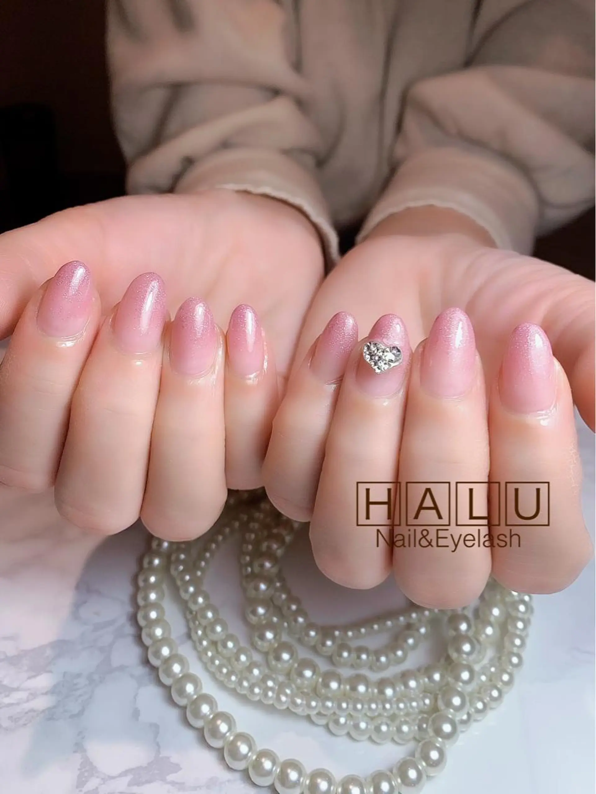 ネイル ハート HALU ハルのネイルデザイン