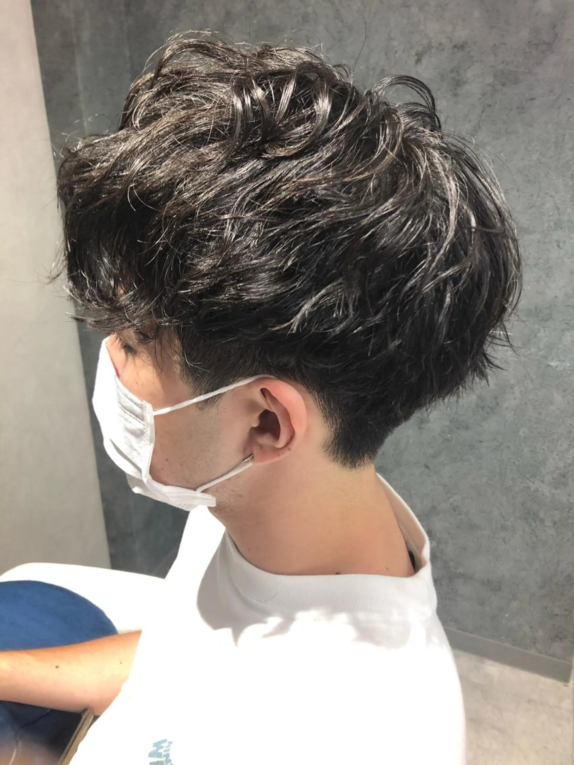 パーマ メンズ メンズパーマ スパイラルパーマ カット パーマ トリートメント Noyヨシモト ヒロトのヘアスタイル