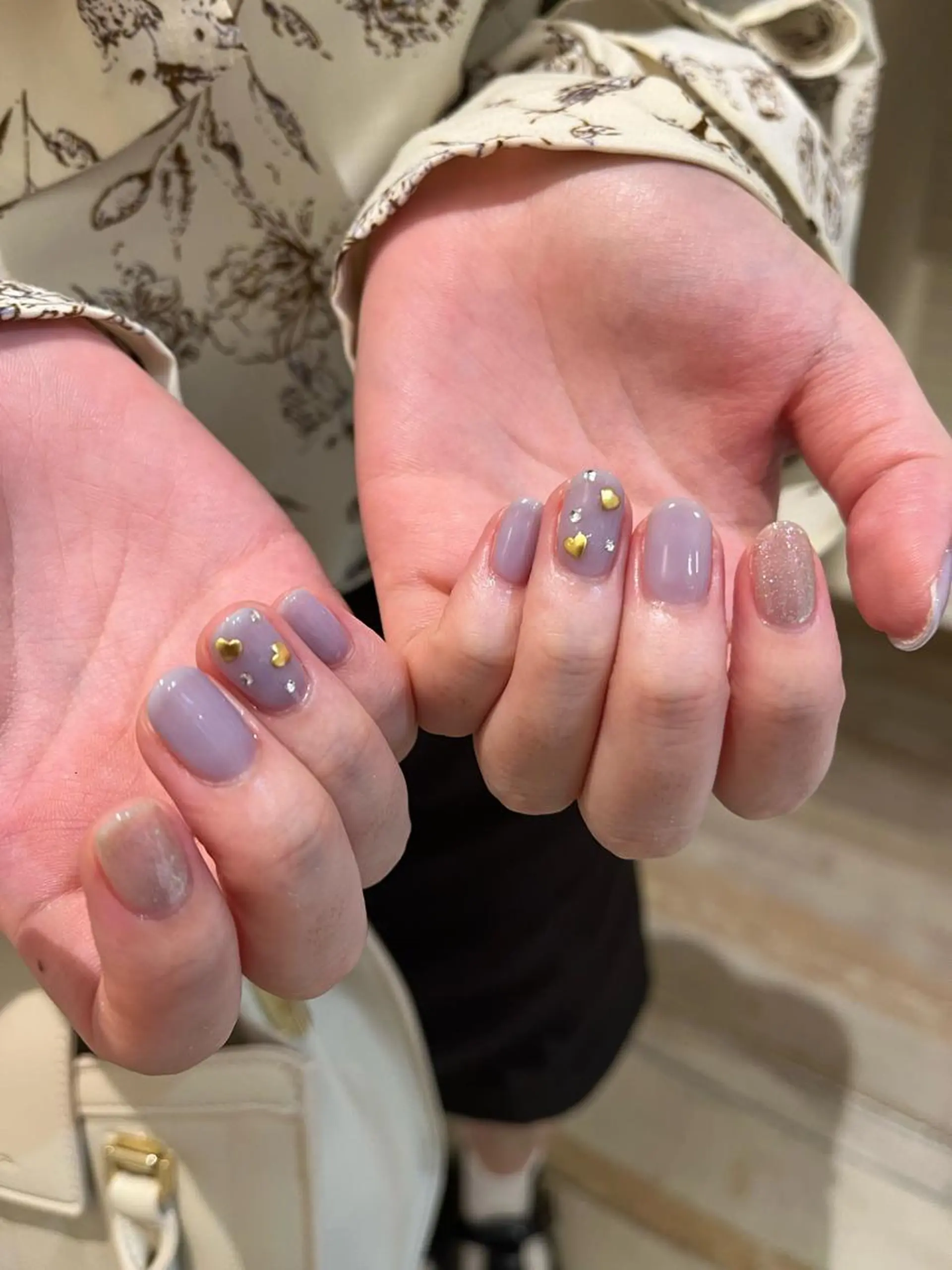 ネイル ガーリー 夏ネイル ハンドネイル Momone ／渋谷／パラジェルのネイルデザイン