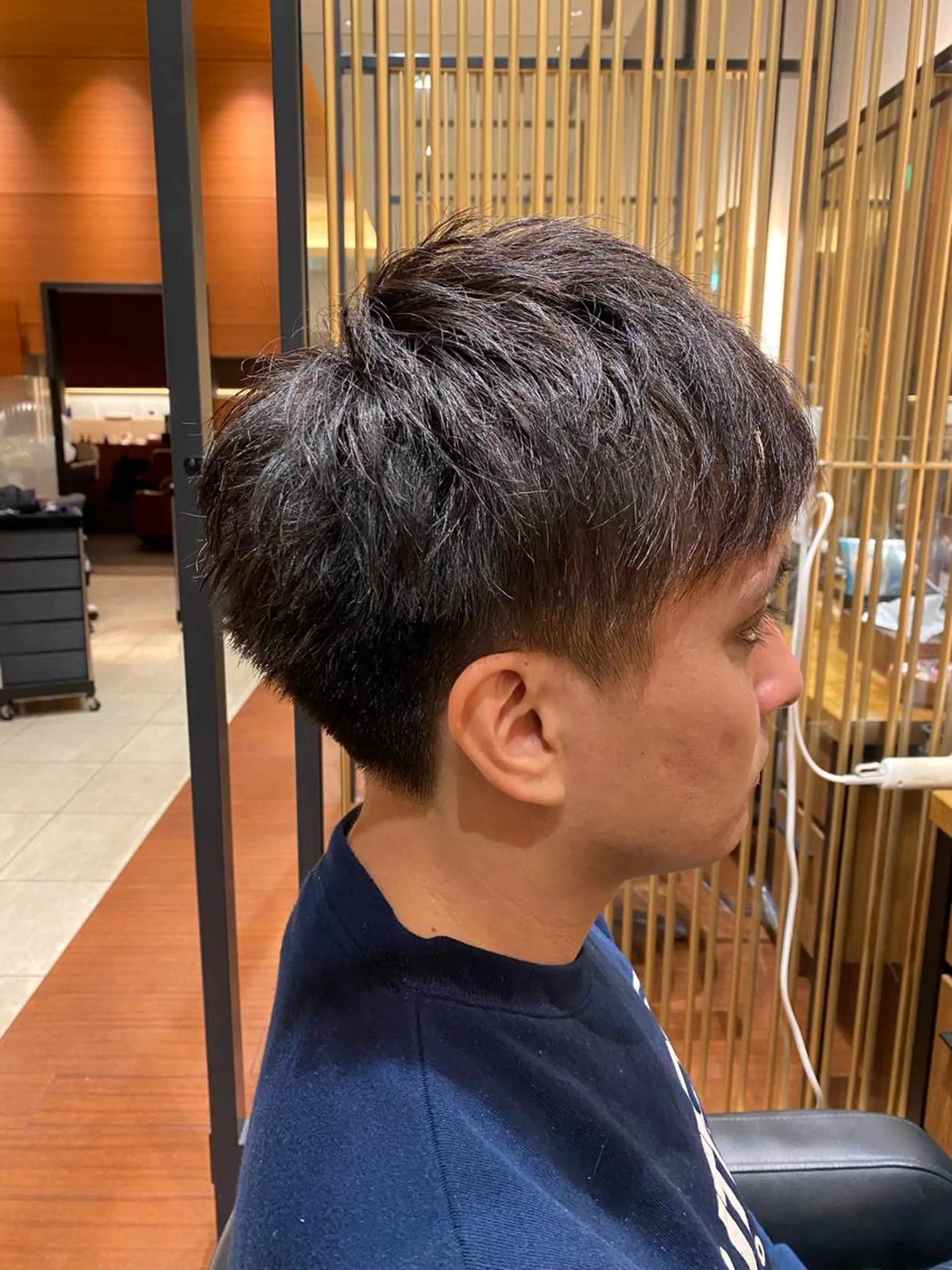 ショート メンズ アップバング ショートヘア 依田悠人 🌟メンズカット特化のヘアスタイル