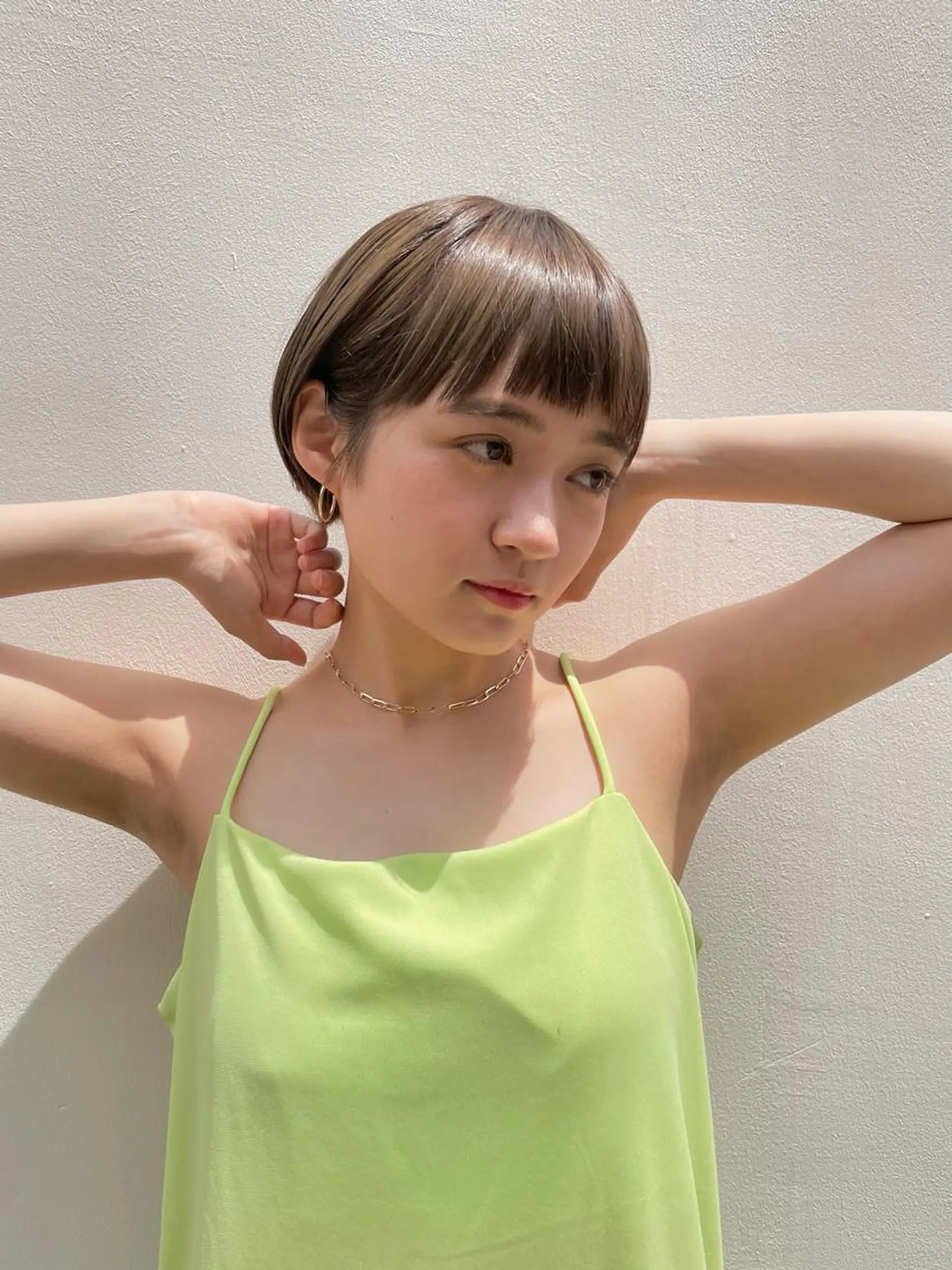 ショート カット ヘアカラー トリートメント 🔥女子ウケ🔥 メンズカットRIOのヘアスタイル