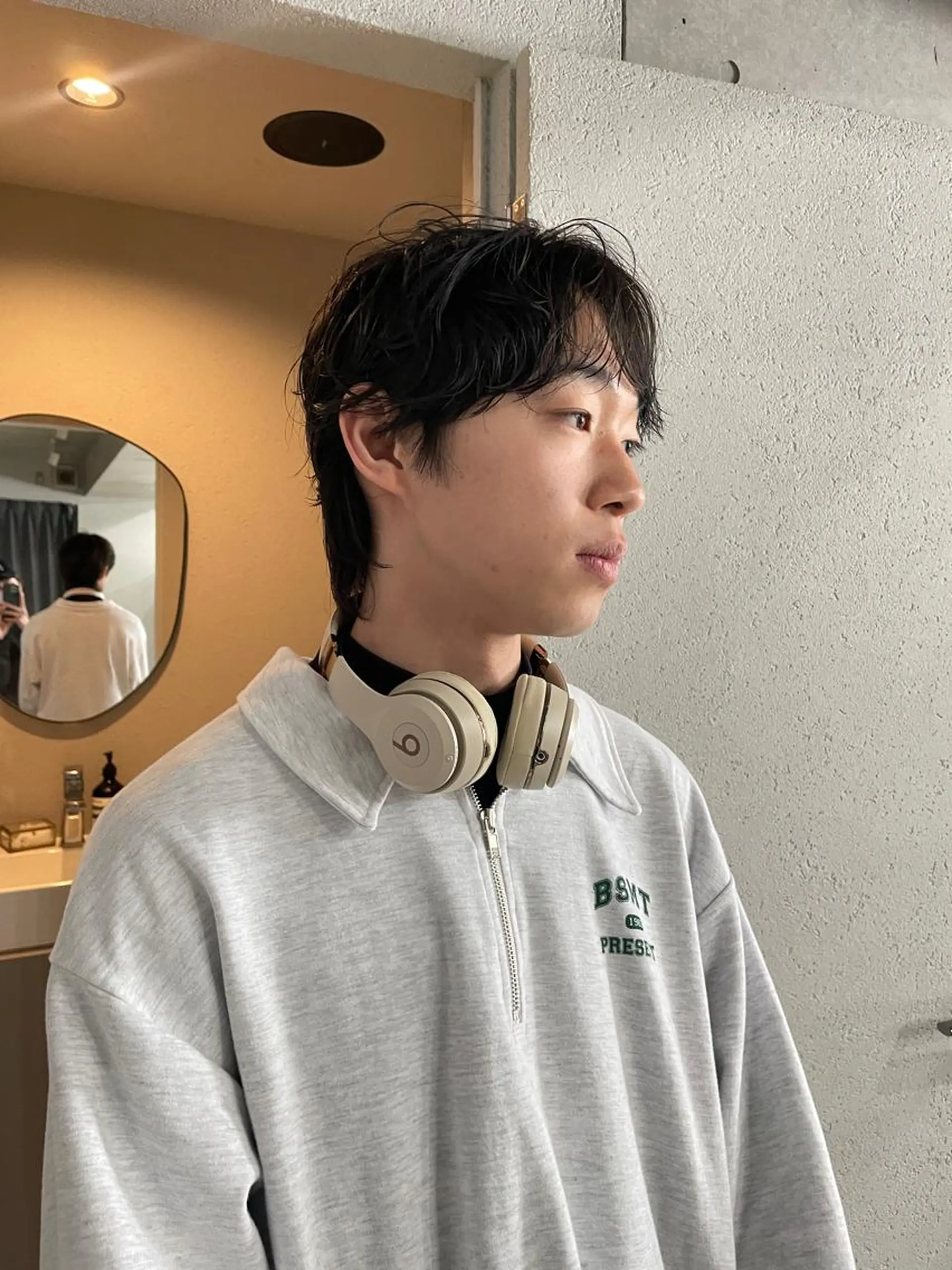 ショート メンズ カット 吉田一輝 外国人パーマのヘアスタイル