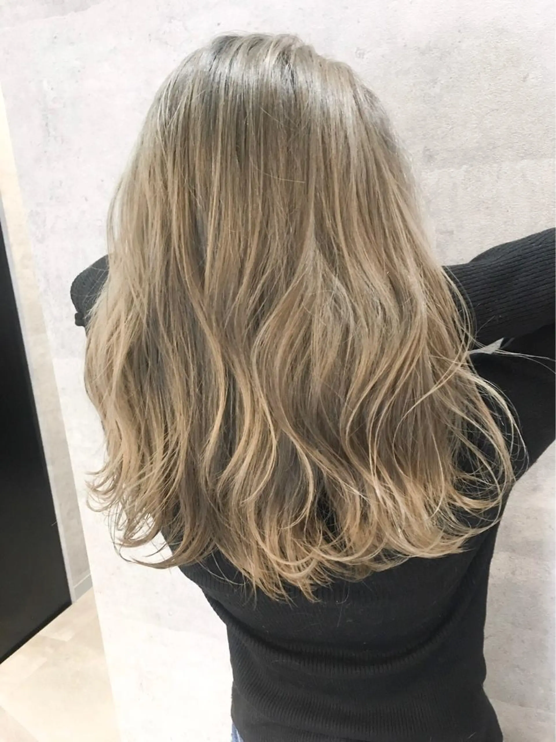 セミロング ヘアカラー トリートメント KYOKO 【Bear】のヘアスタイル