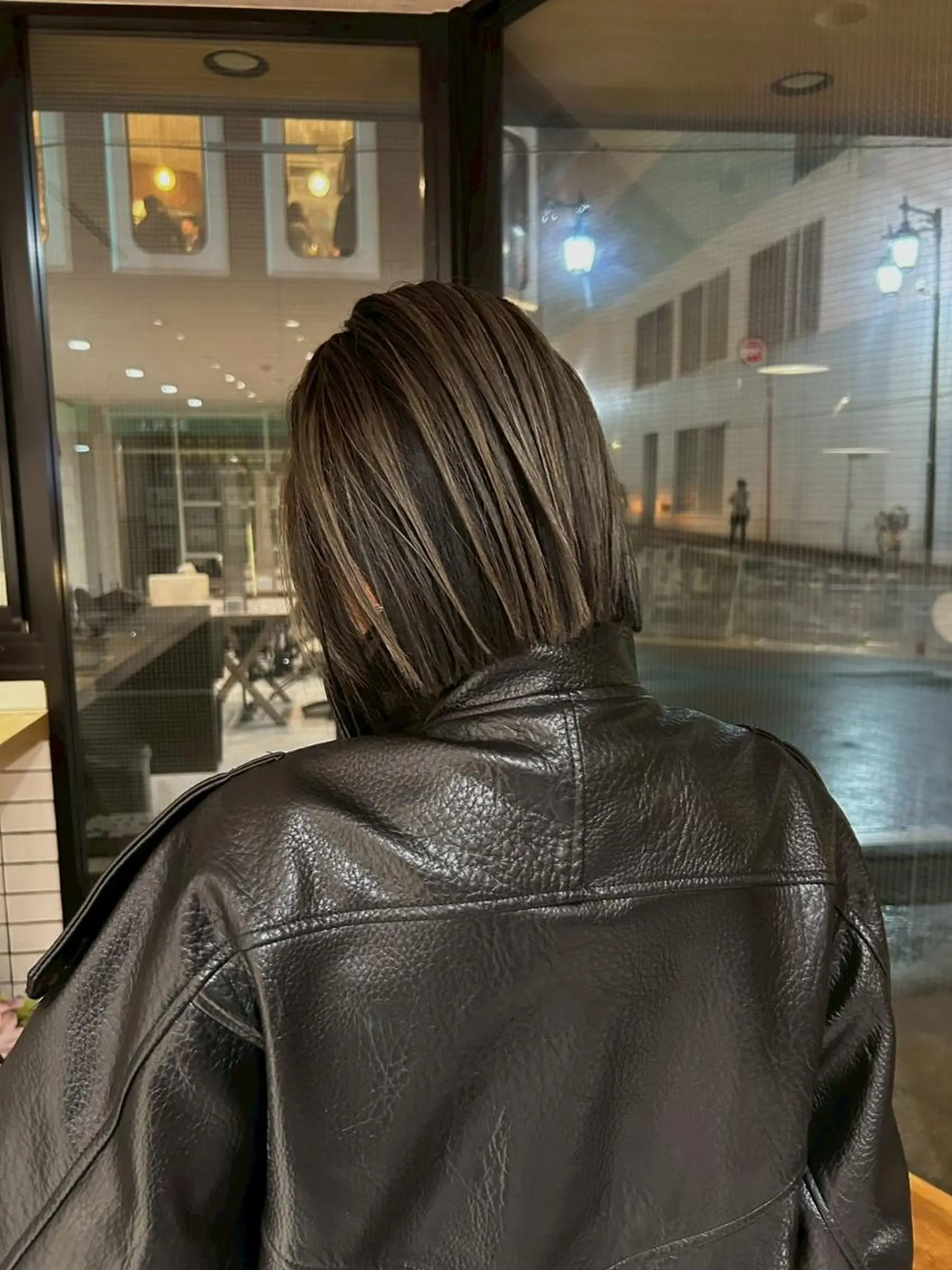 ショート ボブ ハイライト カラー/レイヤー/ 髪質改善/PAAQのヘアスタイル