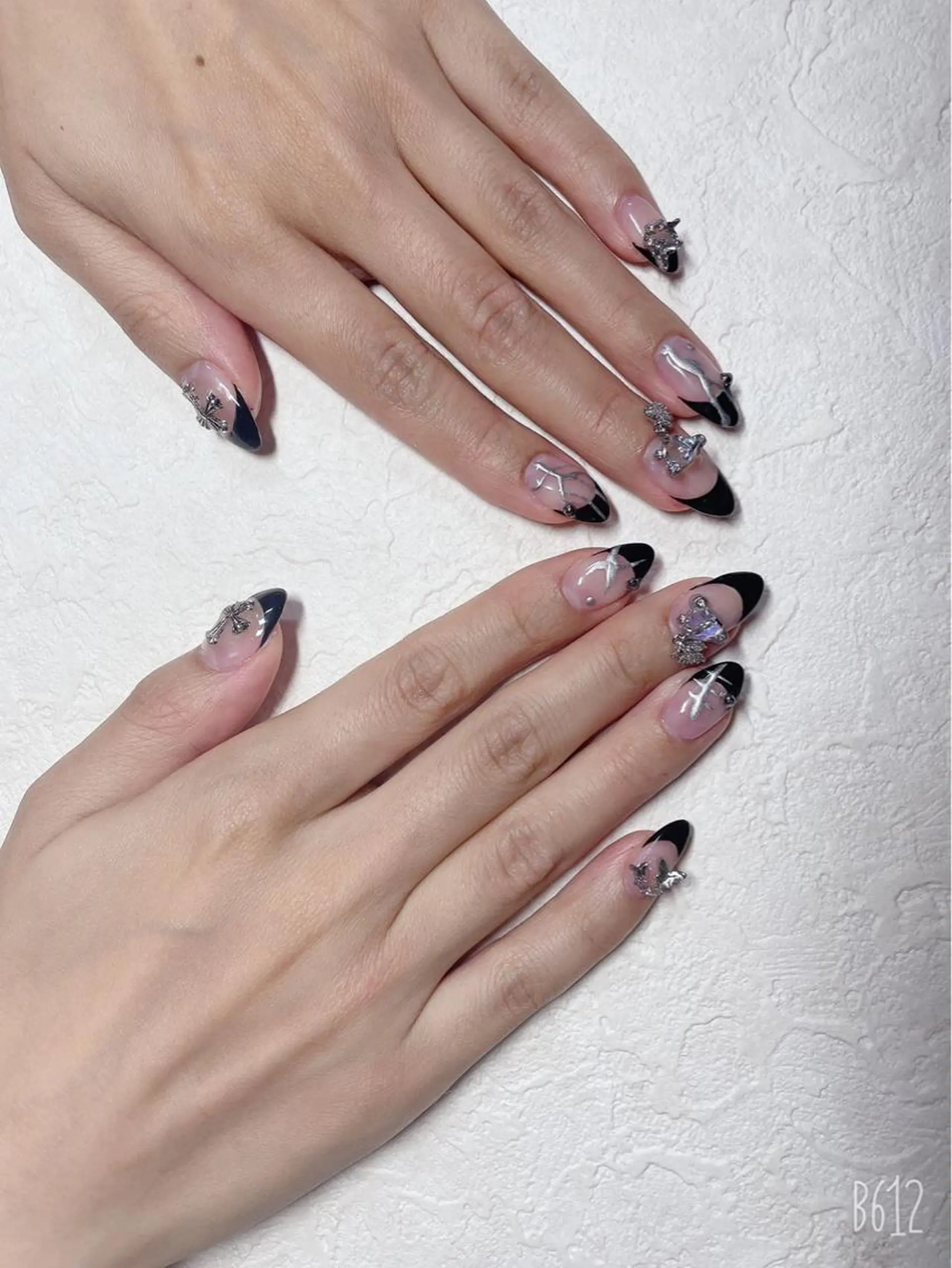 ネイル ハンドネイル M🌷nail 長さだし専門店のネイルデザイン