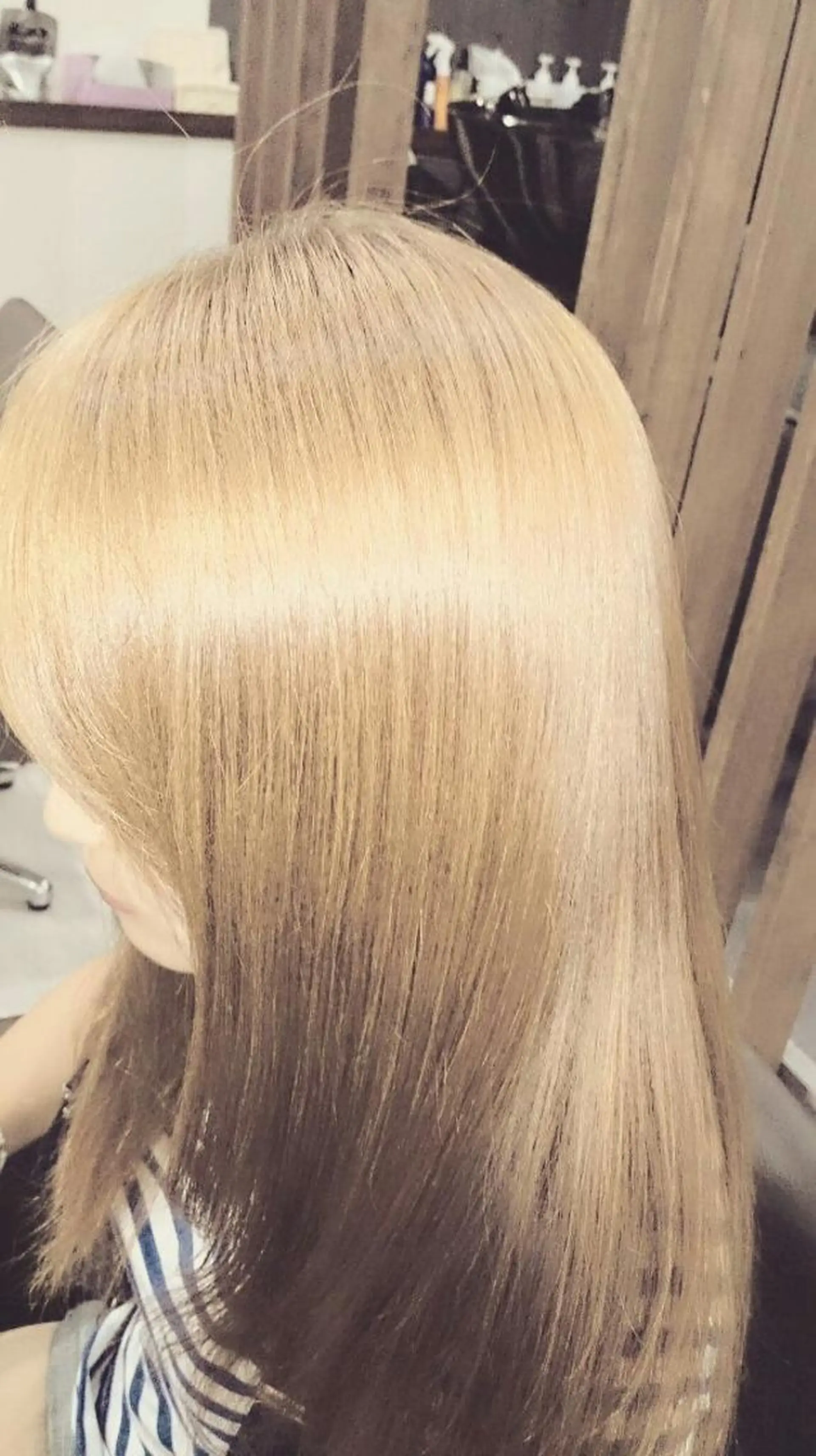 セミロング カラー ベージュカラー カット 縮毛矯正 トリートメント 畑中秀平💛艶髪💜 Babylon 代表のヘアスタイル