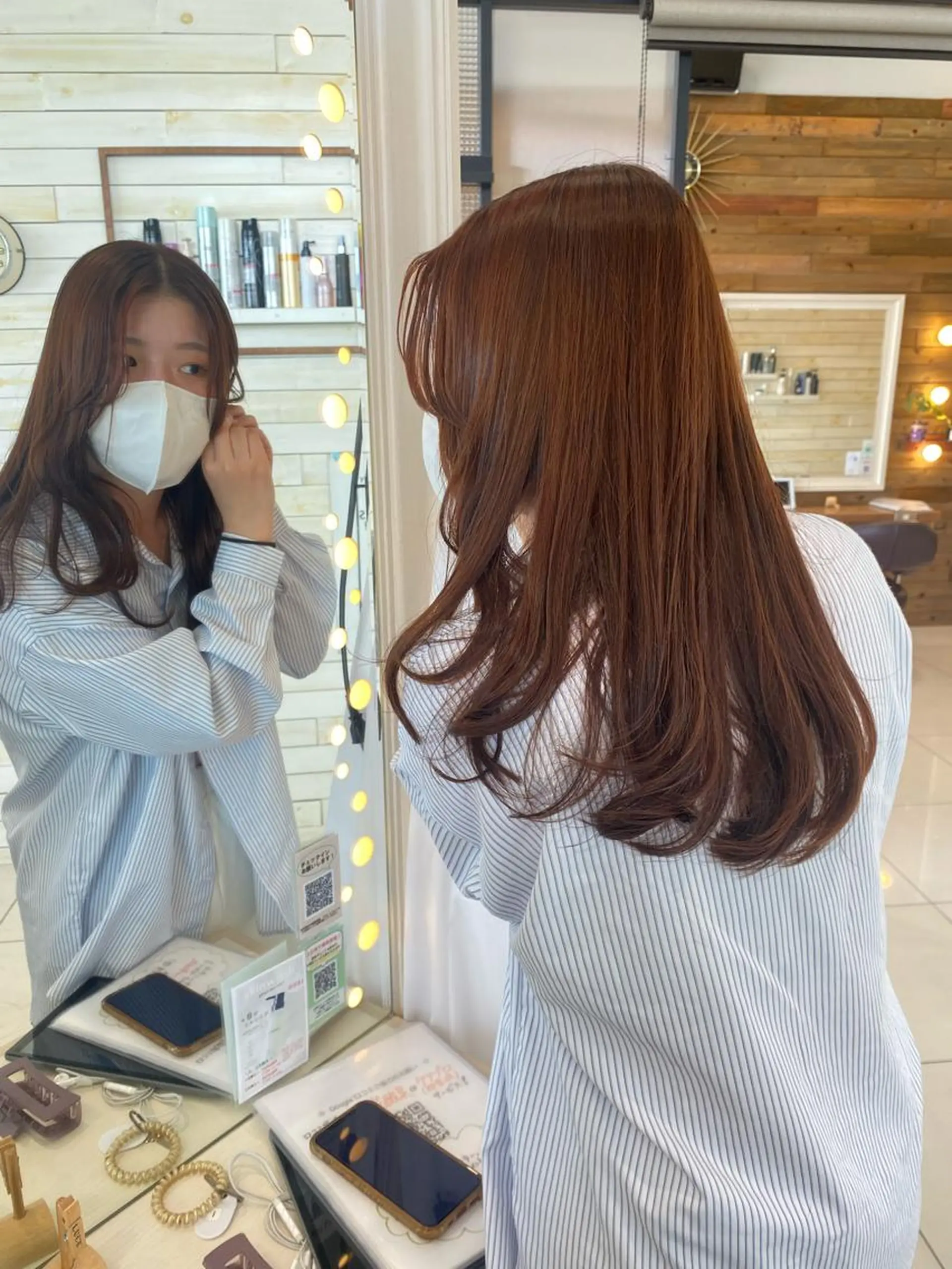 ロング カラー riho/ブリーチ/ デザインカラー/辻堂のヘアスタイル