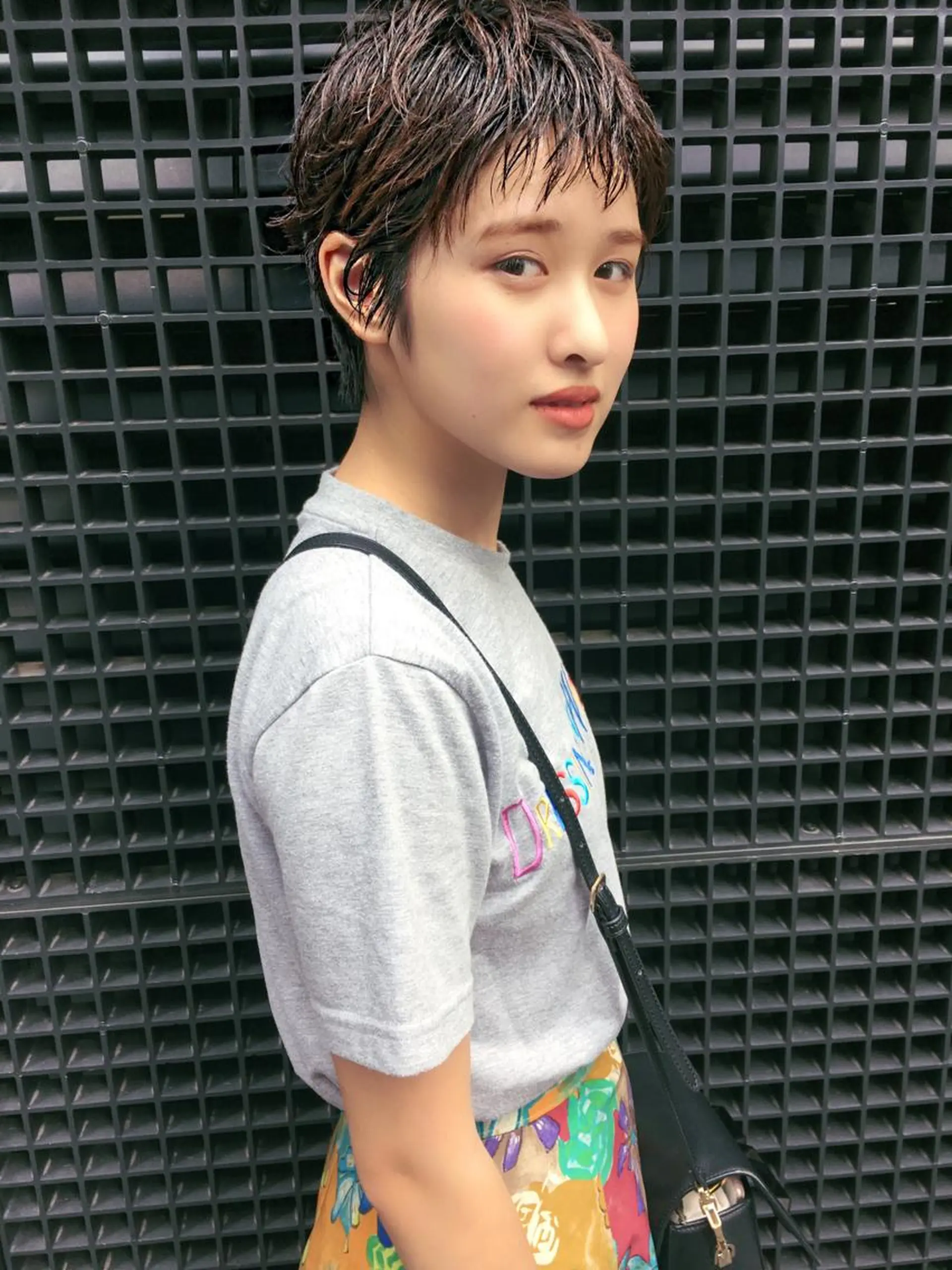 ショート パーマ レイヤーカット/ パーマ/鎌田実奈歩のヘアスタイル