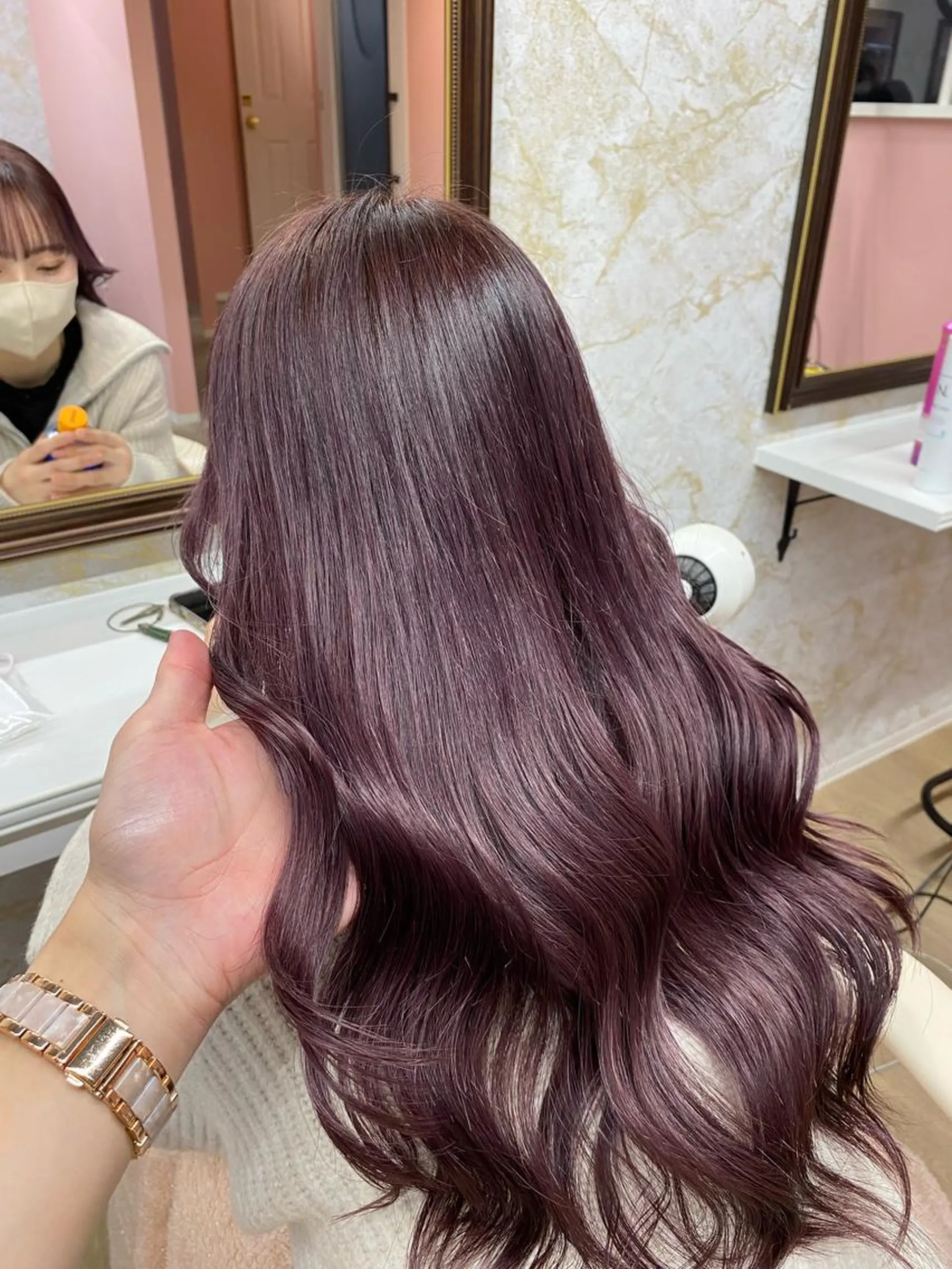 セミロング カラー ヘアカラー トリートメント 【髪質改善美容師】 KAITOのヘアスタイル