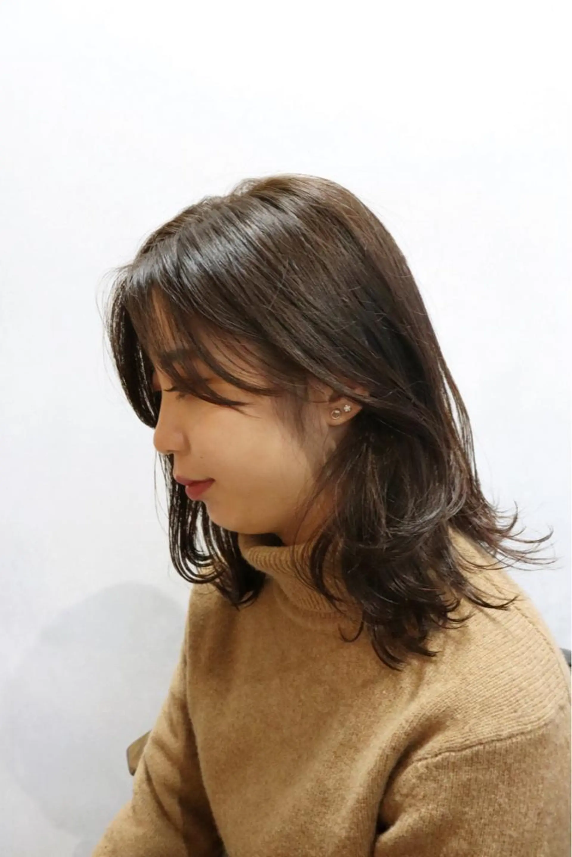 ミディアム レイヤーカット カット ヘアカラー トリートメント 縮毛矯正の達人 山北　　直哉のヘアスタイル