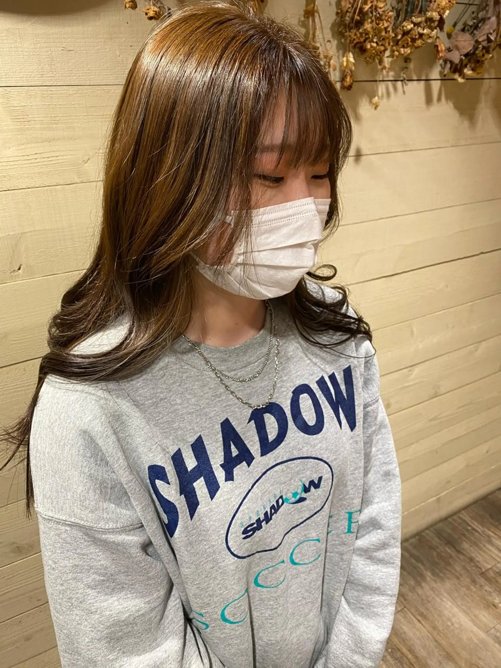 ロング カラー ミズタ マイのヘアスタイル