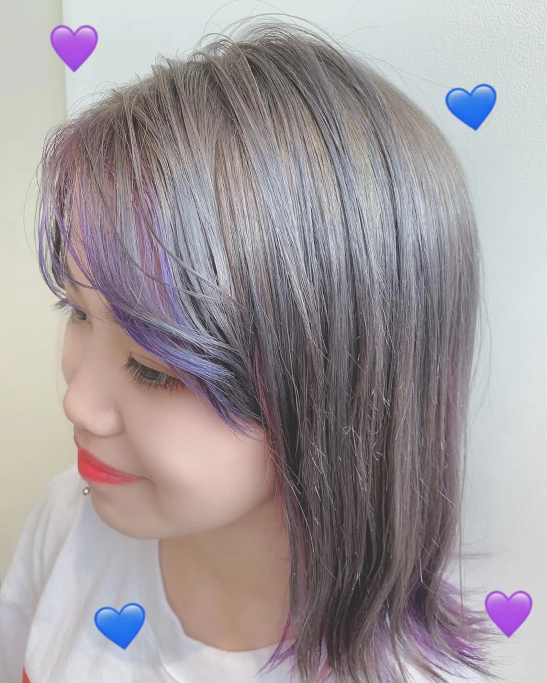 ミディアム カラー 新宿駅近♡個室 ♡関口三都季🌜のヘアスタイル