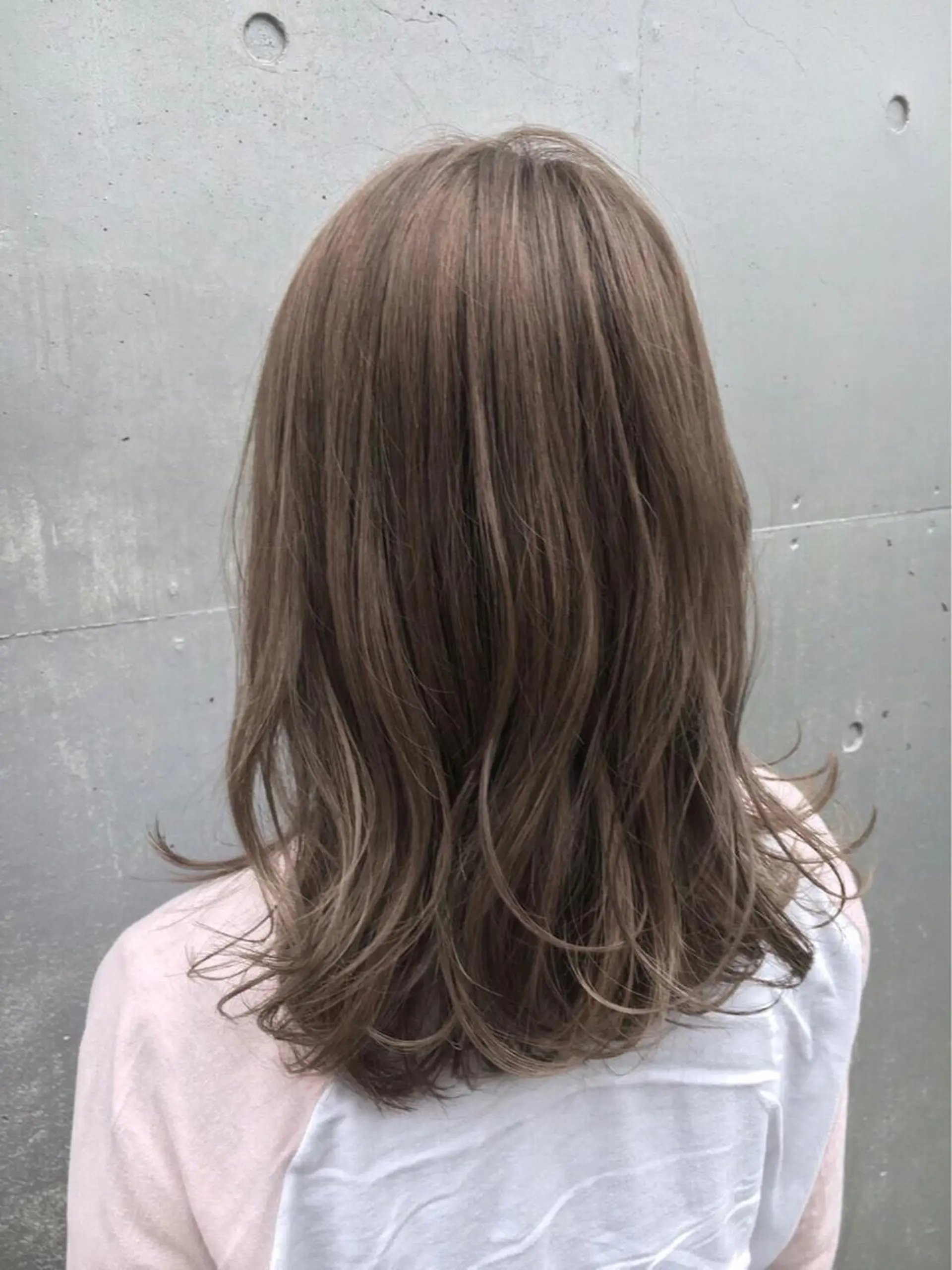 セミロング 店長 茂野聖史のヘアスタイル