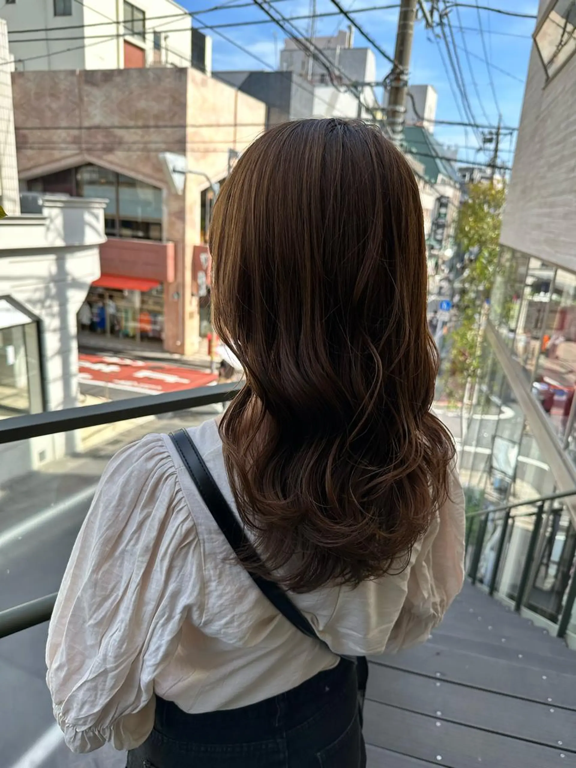 ロング カラー カット ヘアカラー トリートメント 韓国風/オシャレ /縮毛矯正/滝口琴未のヘアスタイル