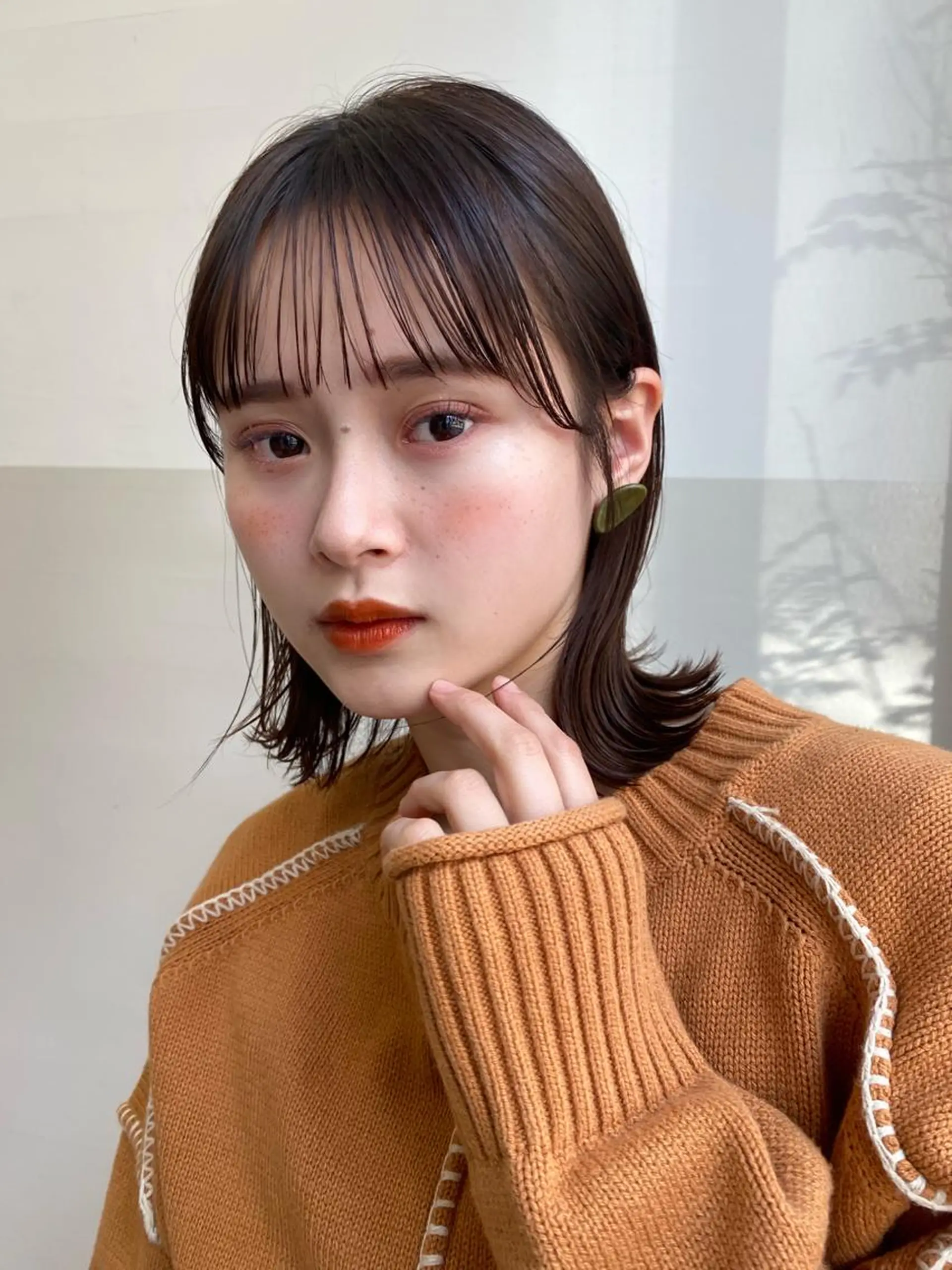 ミディアム カラー 🪭risa 暖色/レイヤー🪭のヘアスタイル