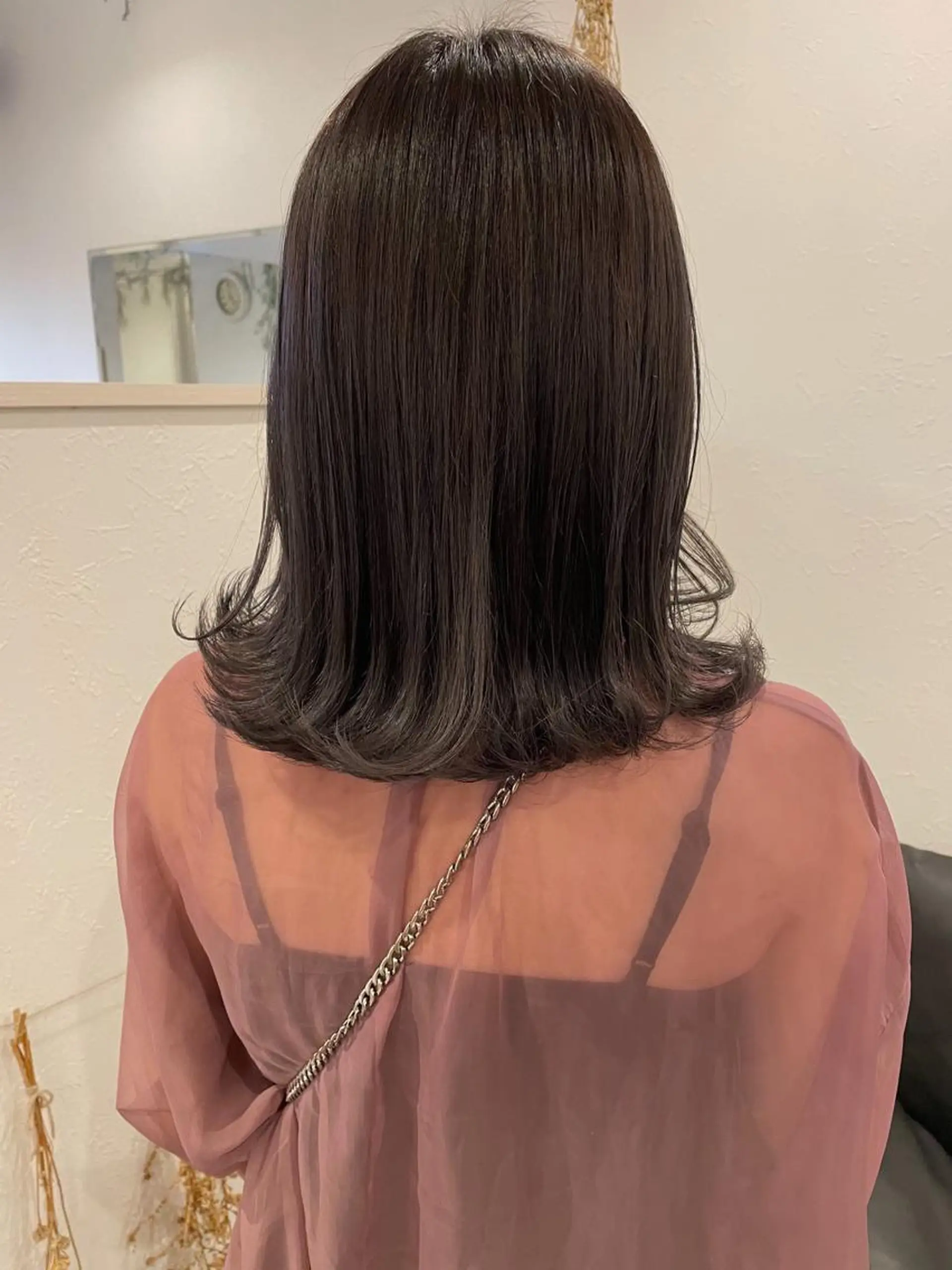 ミディアム カラー 透明感カラー グレージュ ヘアカラー m ā l o.🌷 サカモトマイコのヘアスタイル
