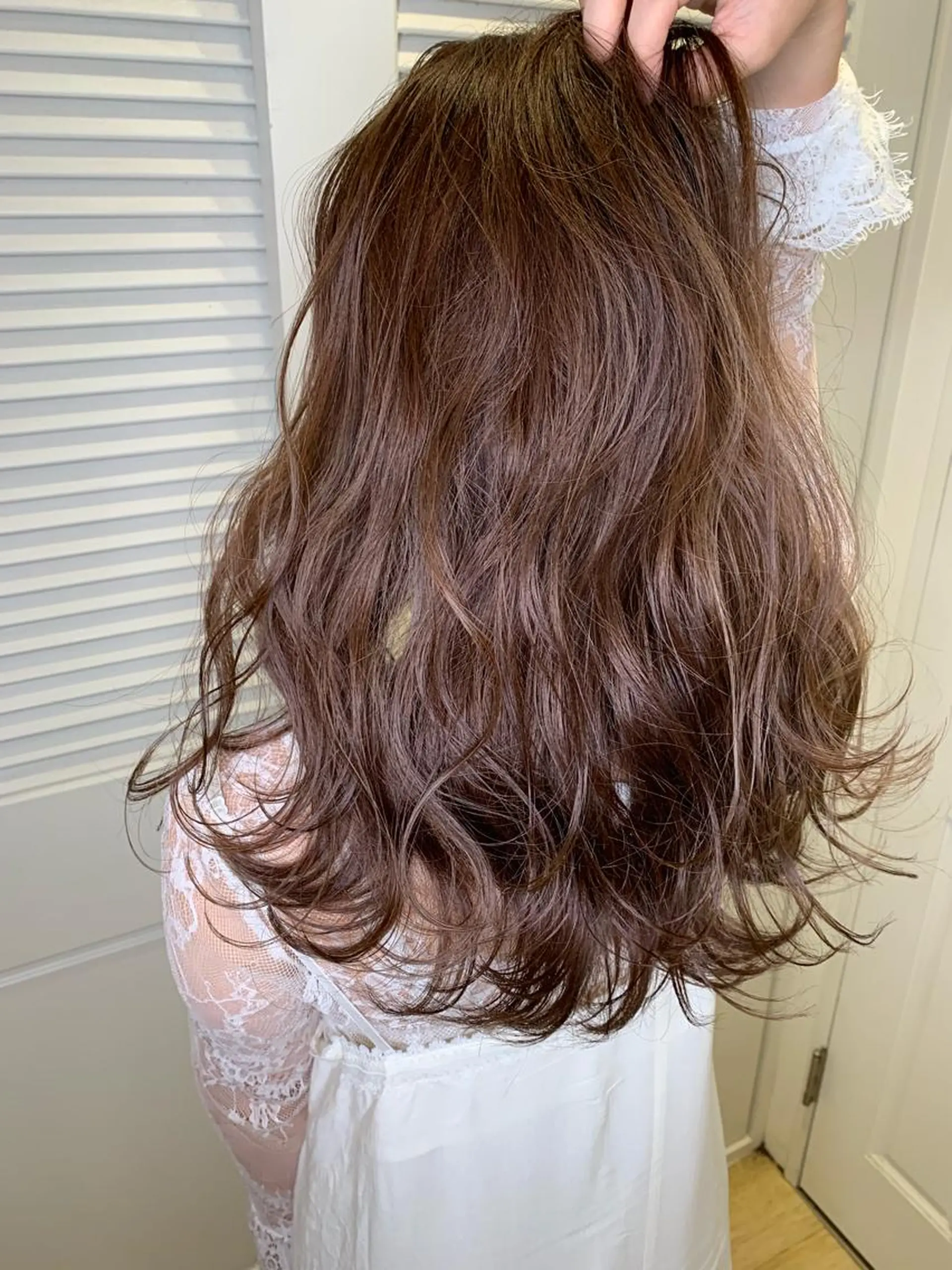 セミロング カット ヘアカラー ⭐️店長　藤野 正博⭐️のヘアスタイル