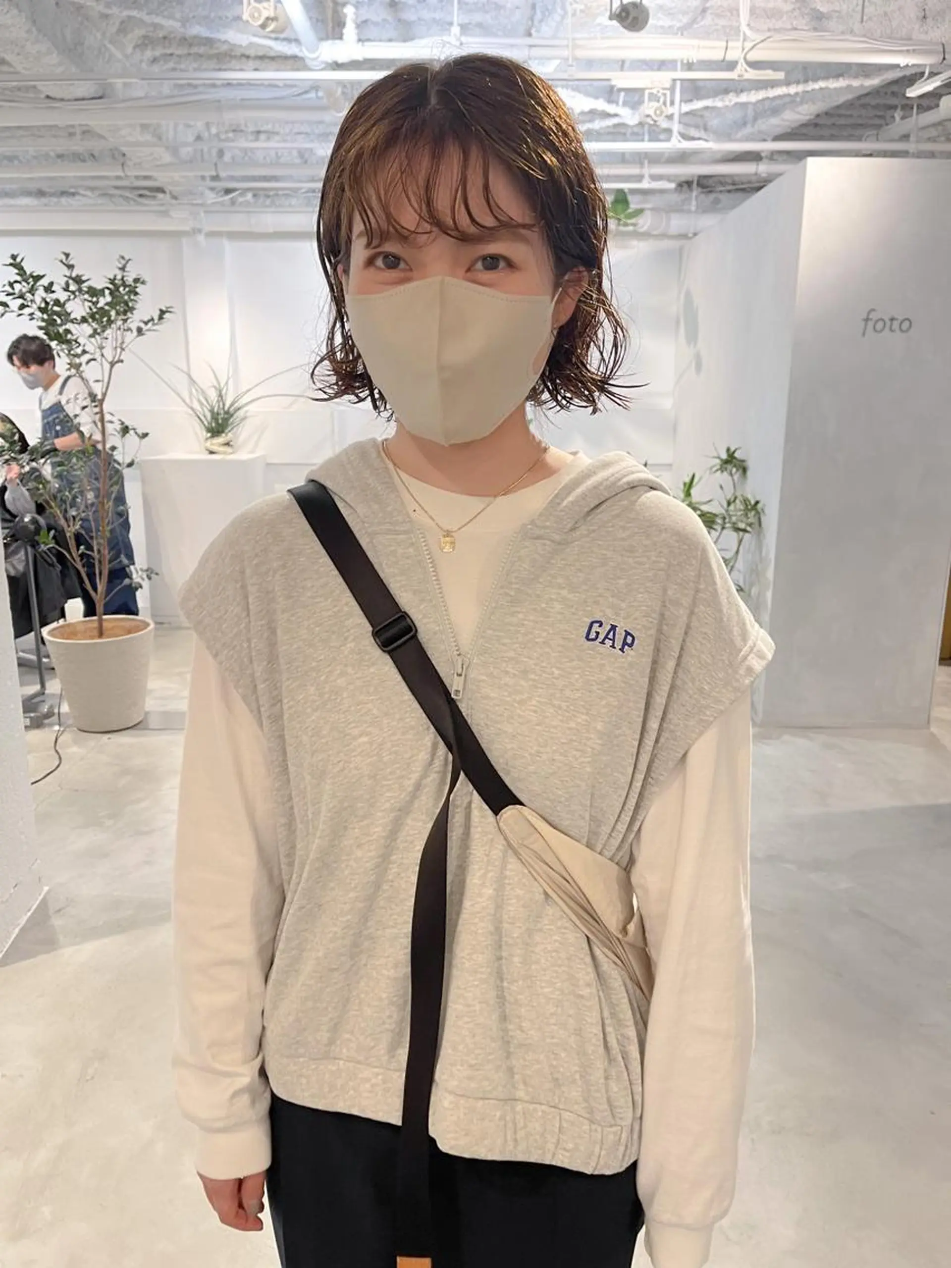 ミディアム カラー パーマ ミディアムパーマ カット ヘアカラー トリートメント 川本 裕🌿のヘアスタイル