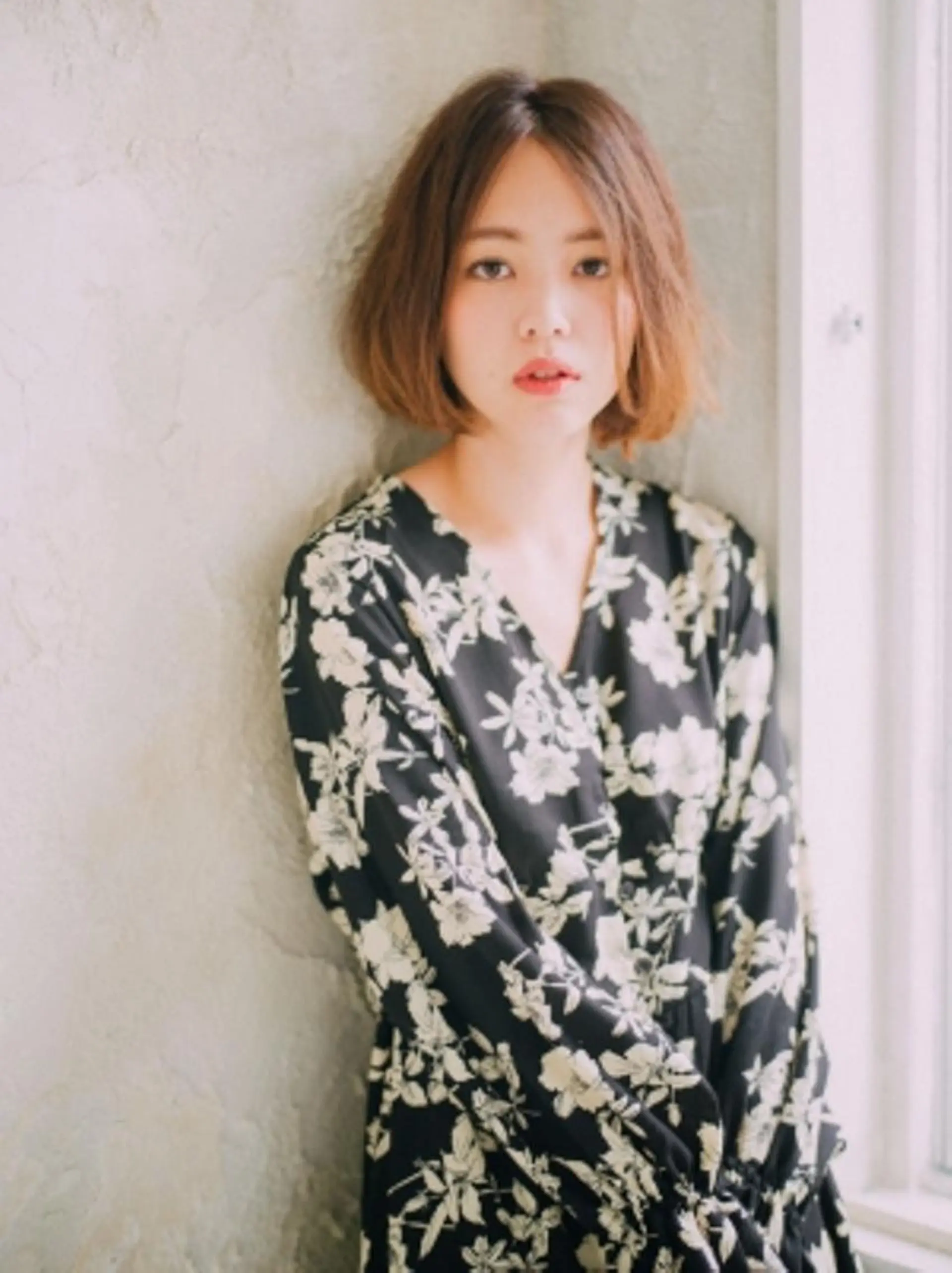 ミディアム カラー パーマ amie所沢駅 プロペ通り店【アミ】のヘアスタイル