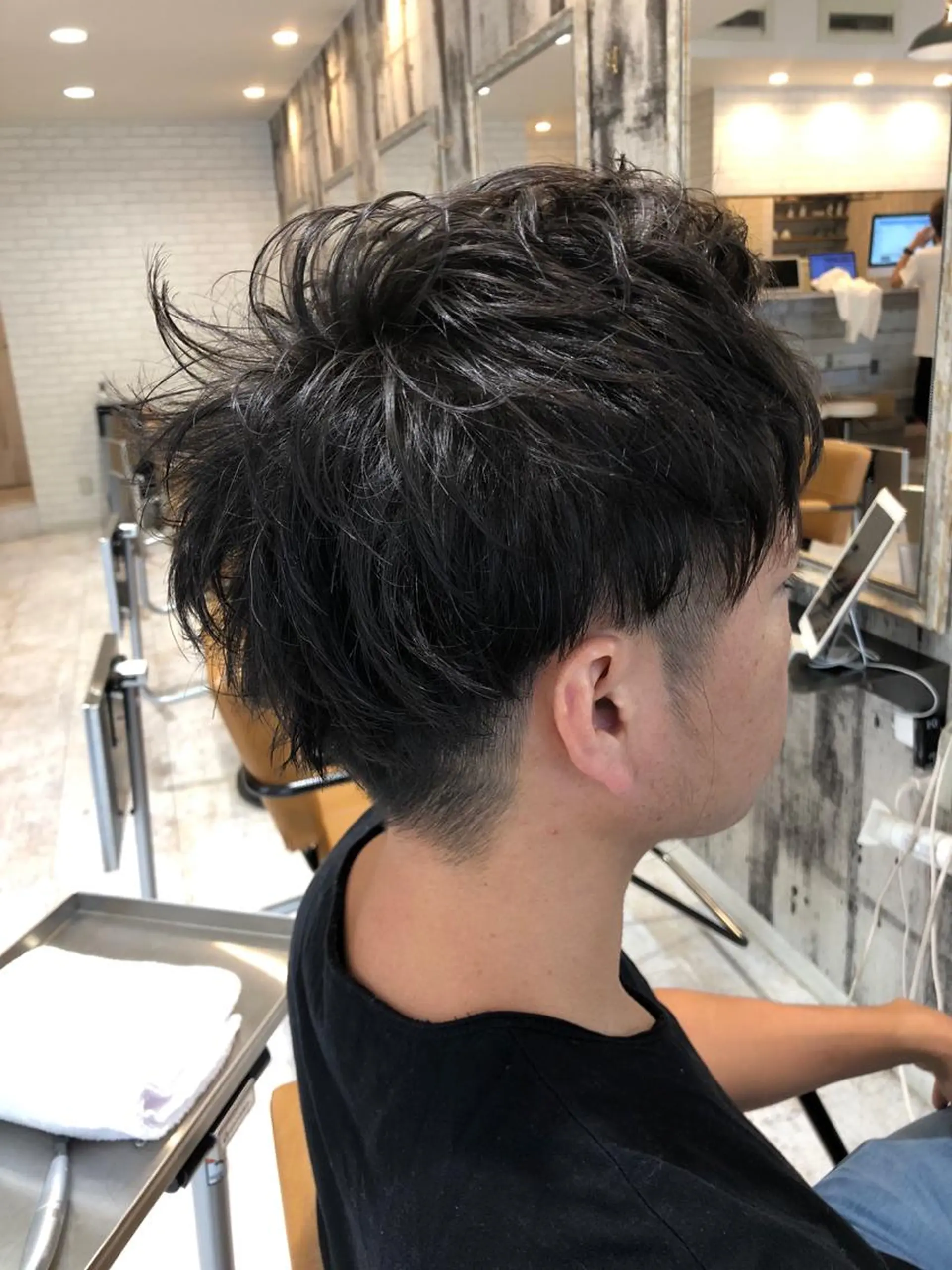 ショート メンズ 【デザイナー】田中 美生のヘアスタイル