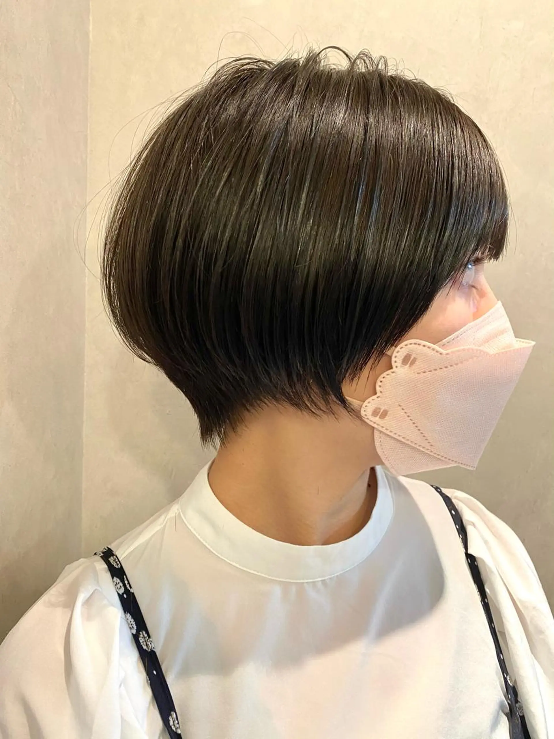 ショート カラー ヘアカラー トリートメント 🍃ショートヘア🍃 北林春樹のヘアスタイル