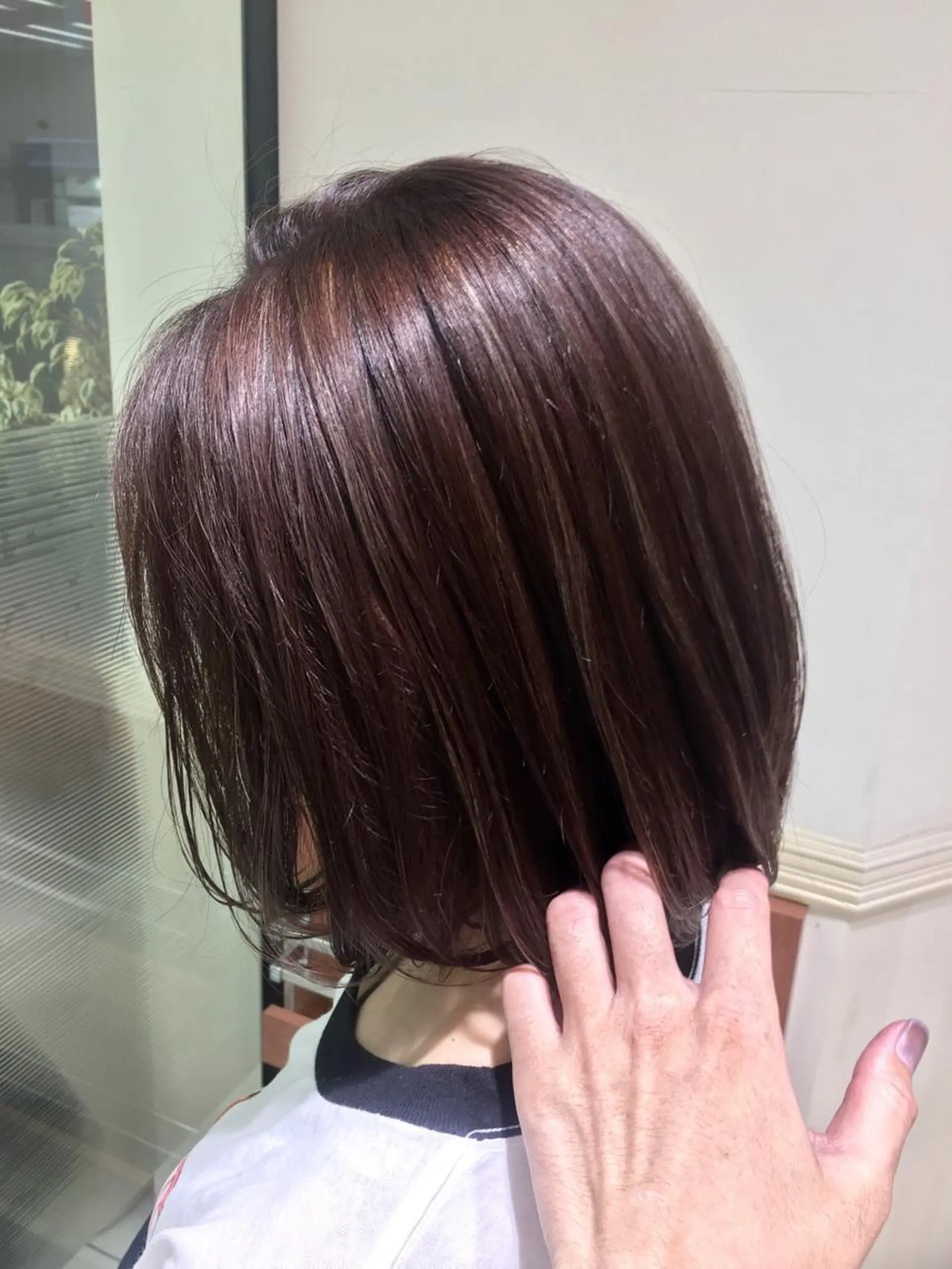 ショート カラー グレージュ ハイライトカラー ハイライト カット ヘアカラー ブリーチ/バレイヤ ージュ川端裕司のヘアスタイル