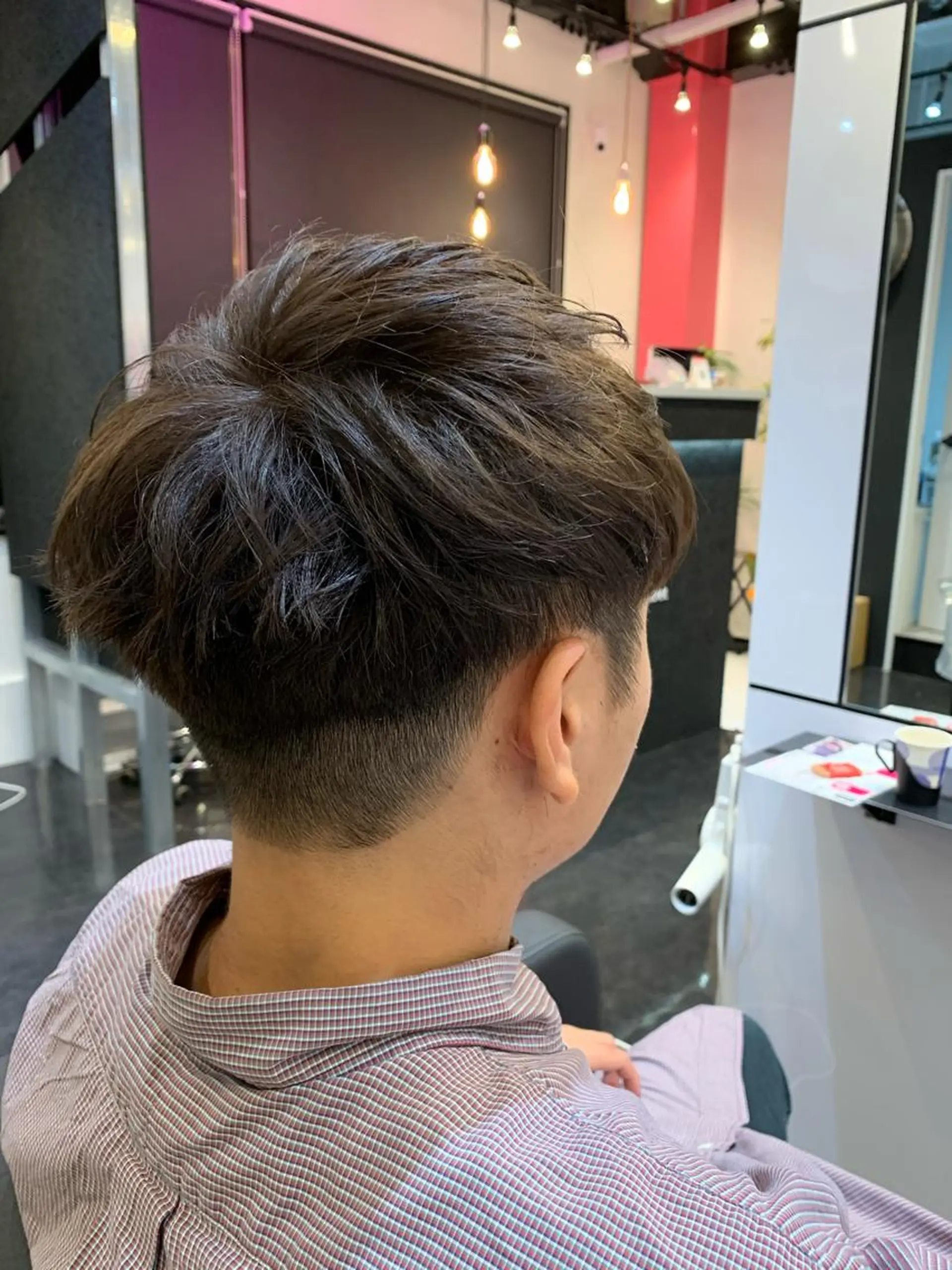 カラー ベージュカラー 杉山 拓矢のヘアスタイル