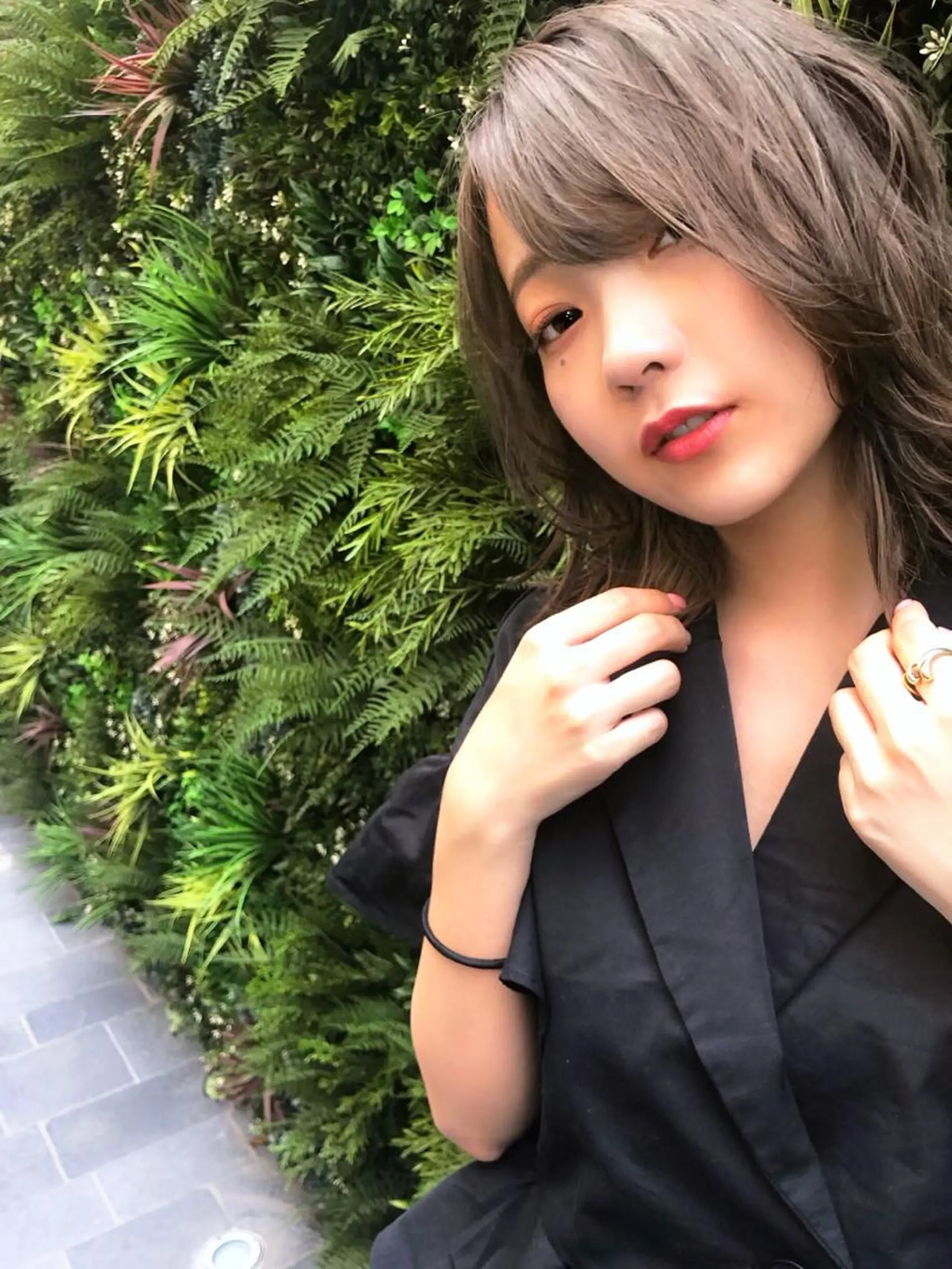 セミロング Hikaru Takahashiのヘアスタイル