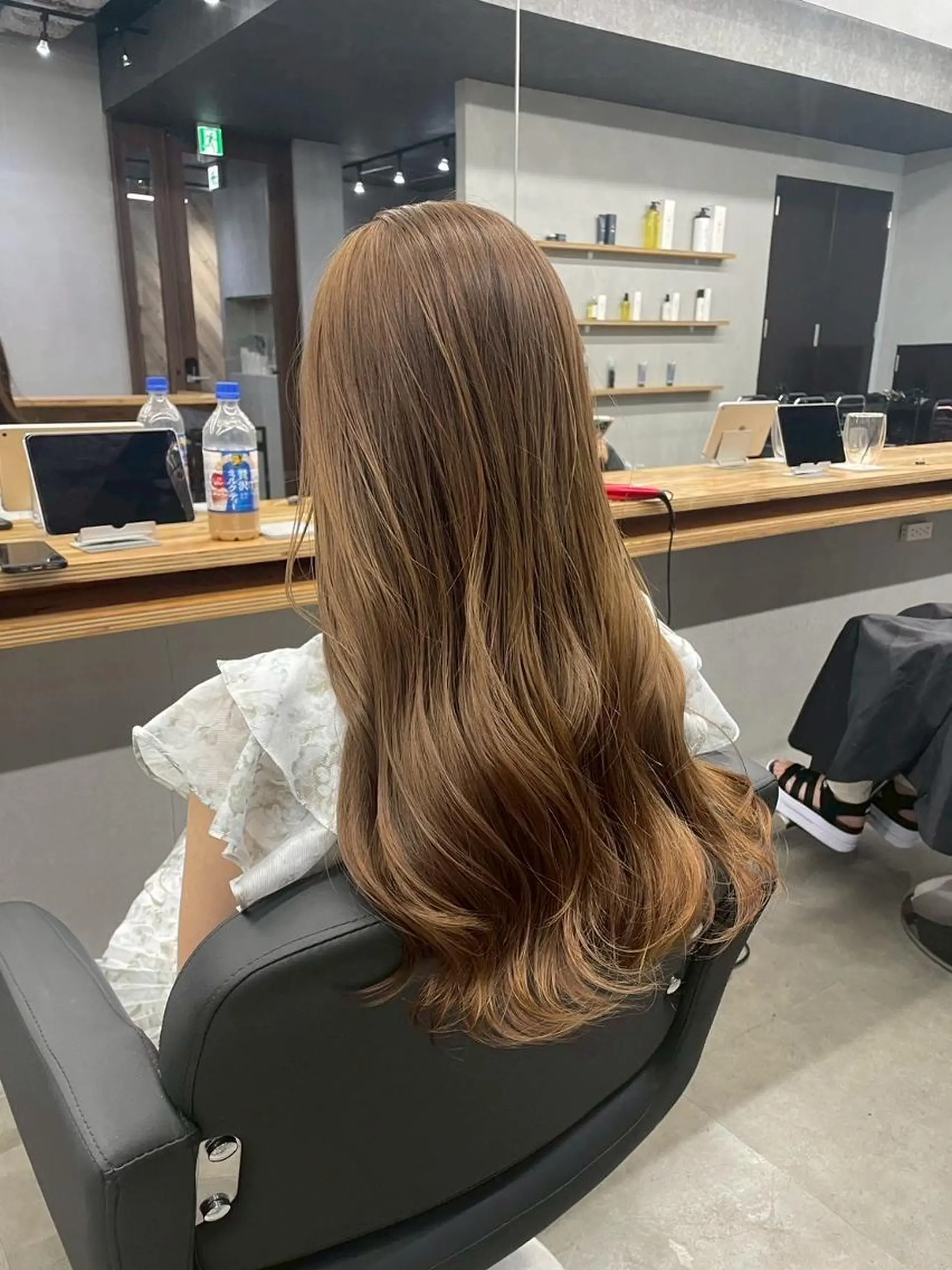 ロング カット ヘアカラー トリートメント N 【エヌ】のヘアスタイル