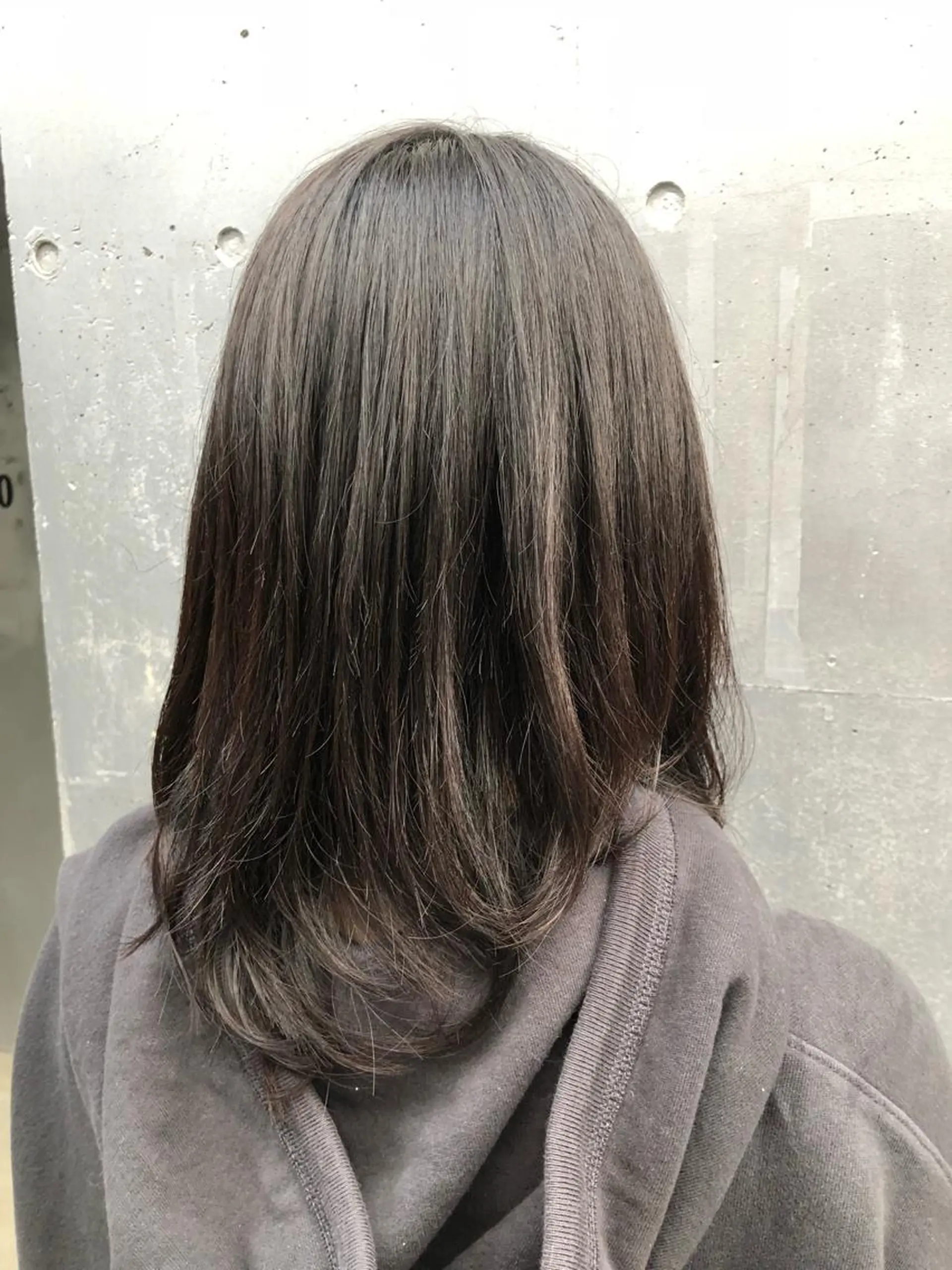 ミディアム カラー パーマ ヘアアレンジ ミニボブ/ブリーチ 🌈MISATOのヘアスタイル