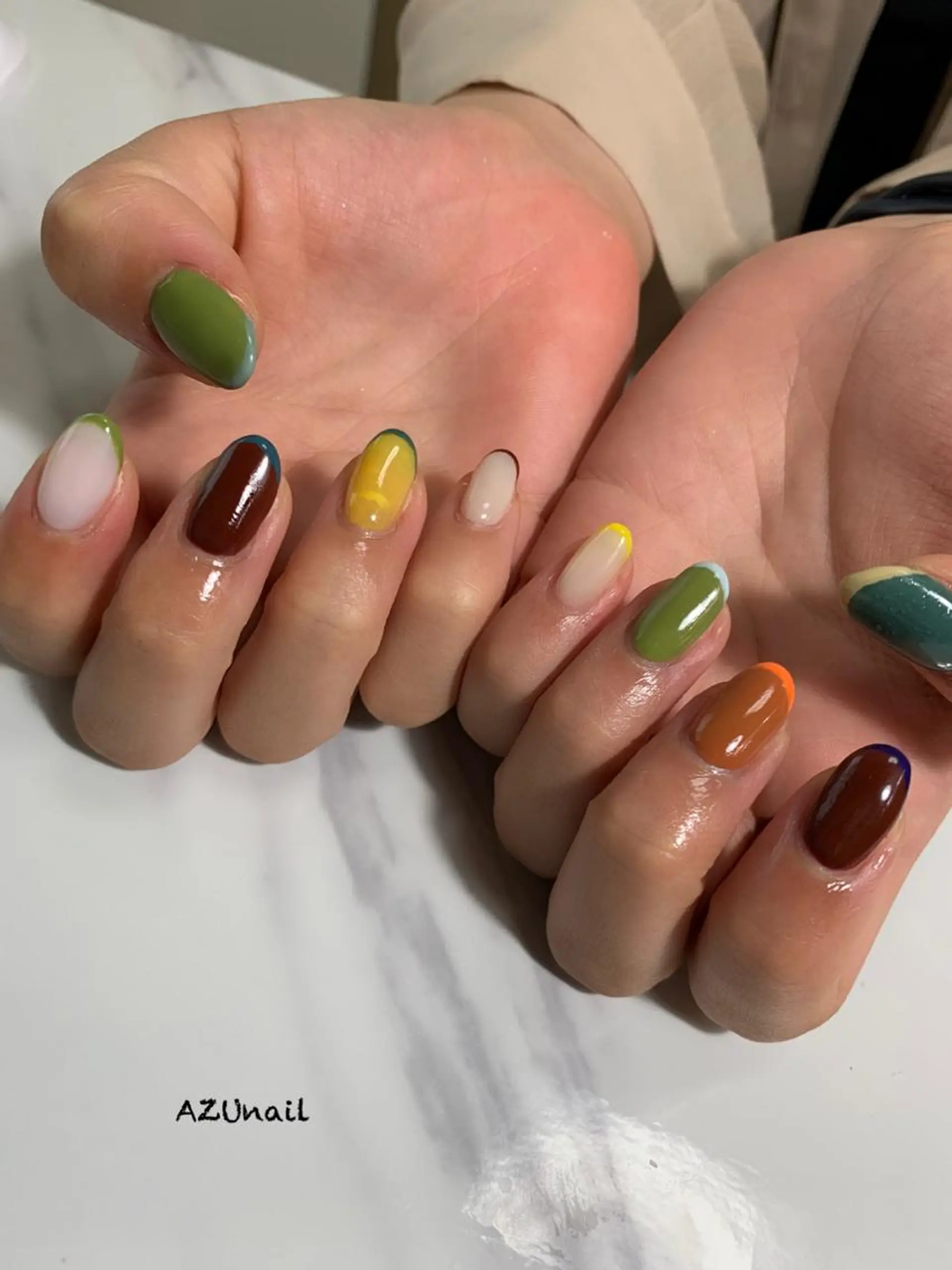 ネイル AZU nailのネイルデザイン