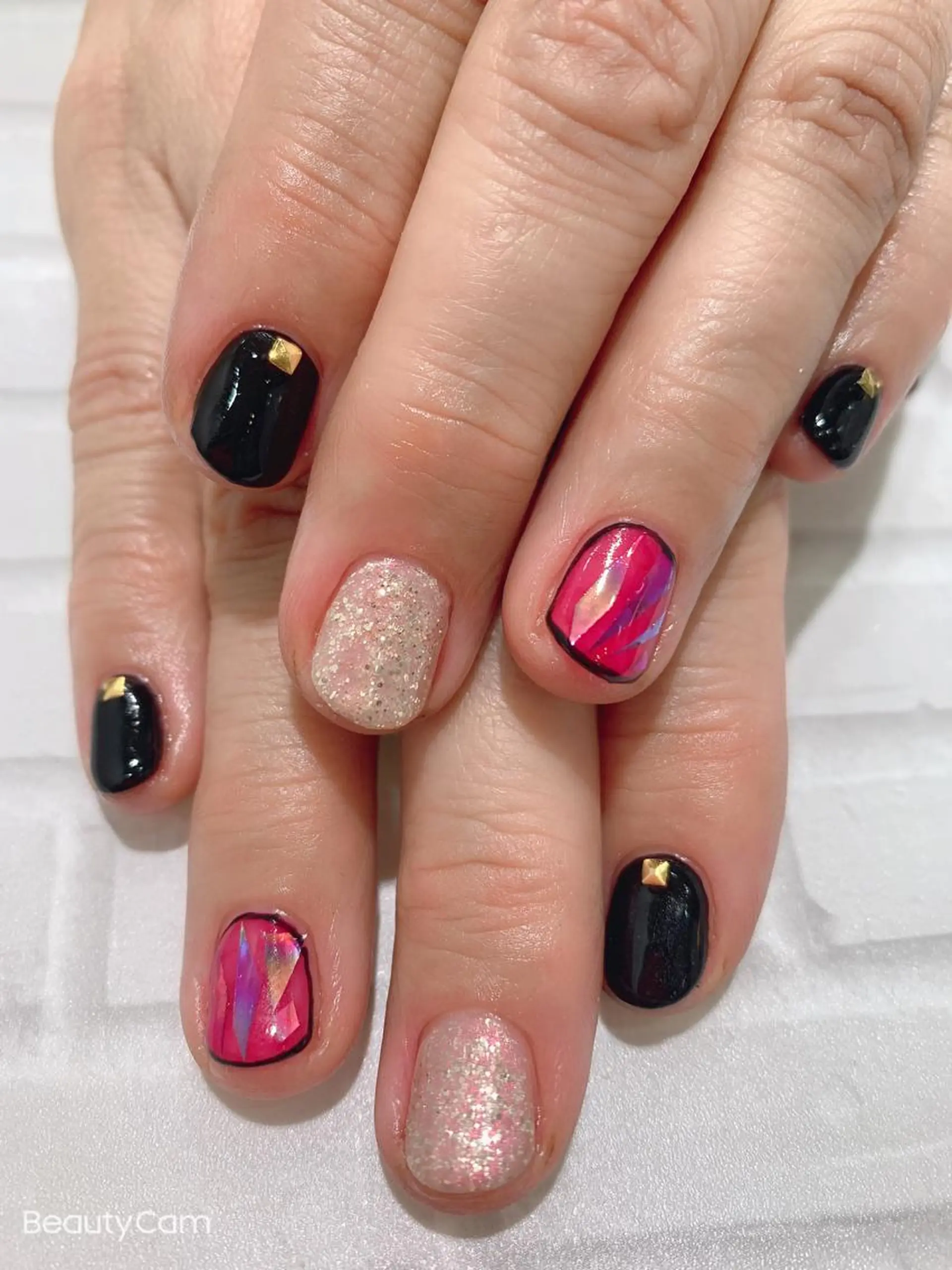 ネイル グラマラス /アンジェアイのマツエク・マツパデザイン